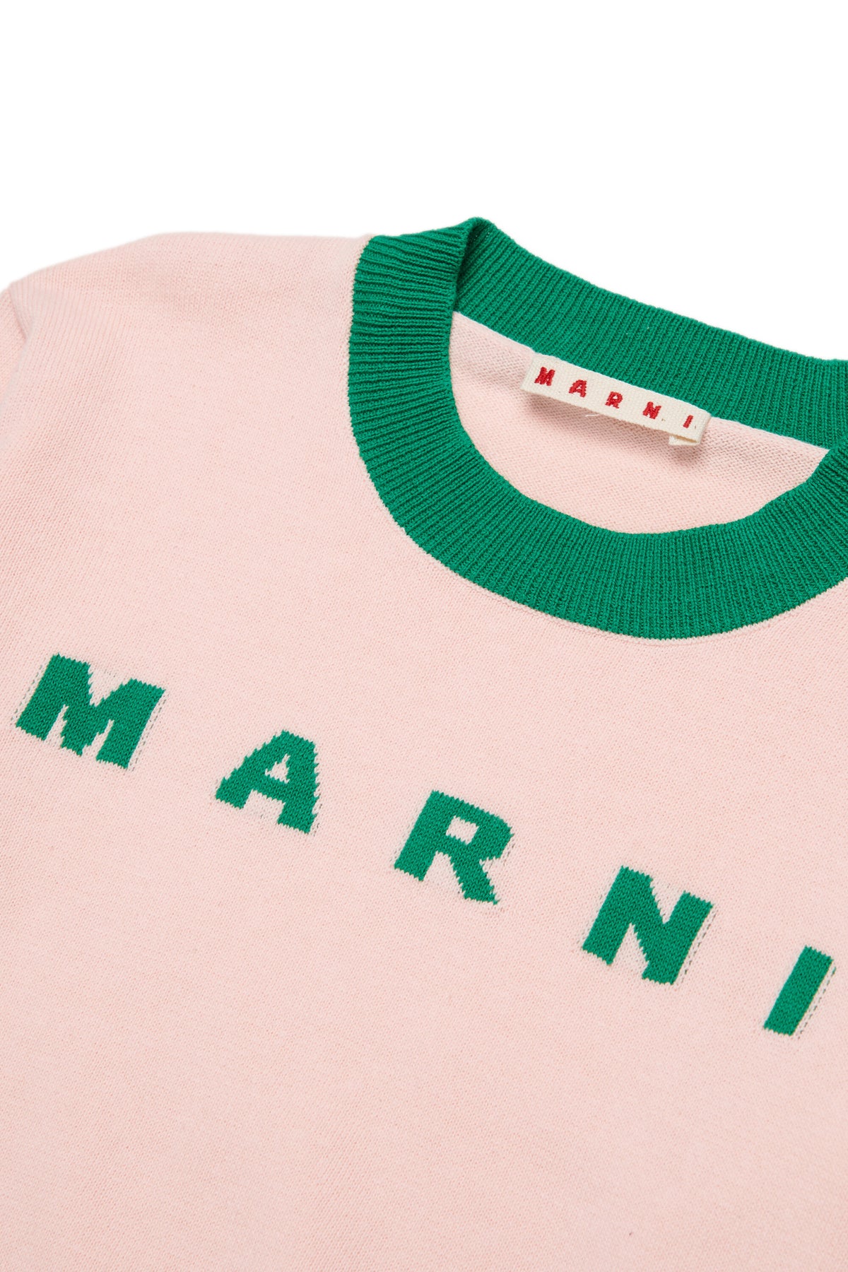 Rundhalsausschnitt Pullover mit Logo