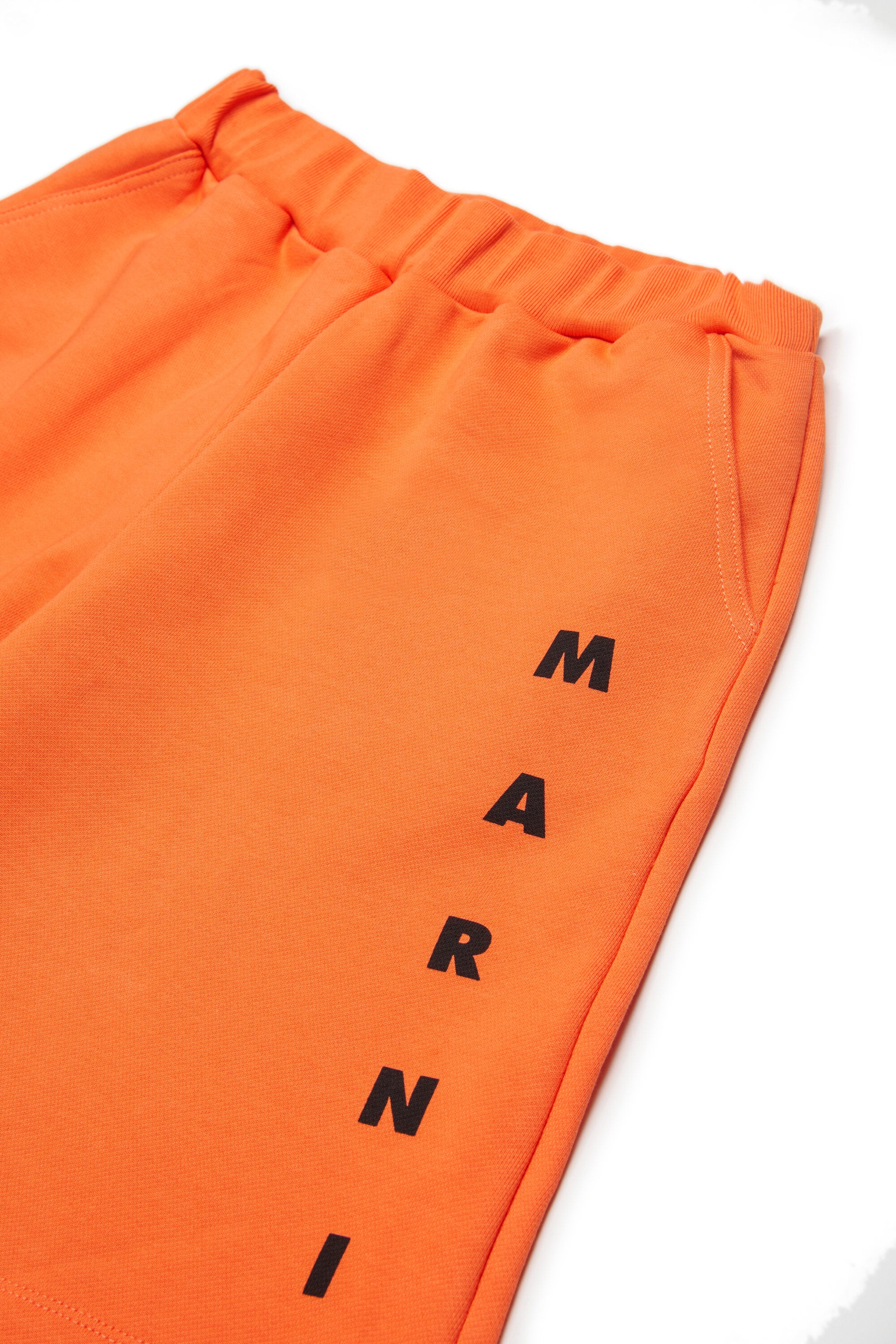 Shorts in felpa con logo