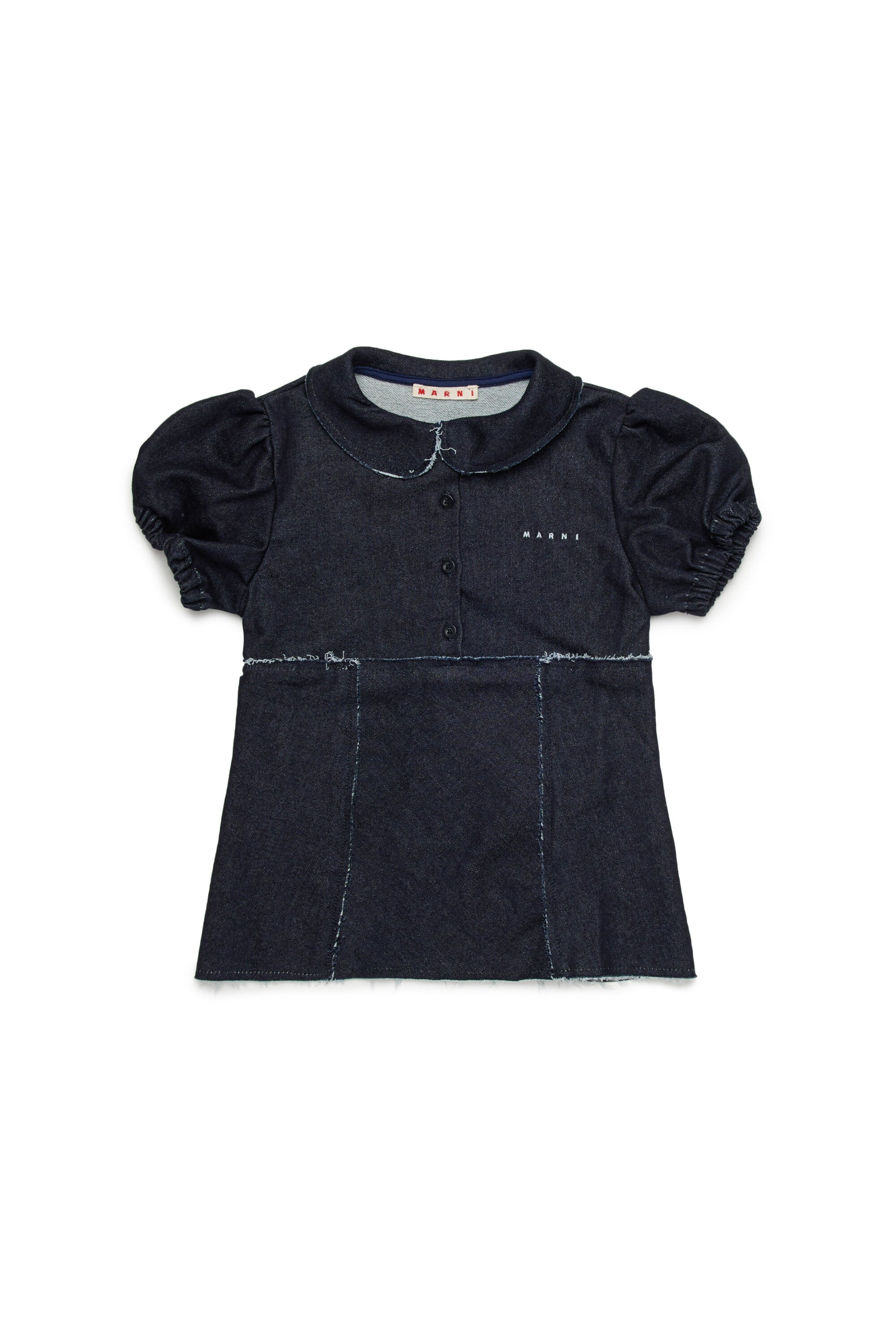 Camicia maniche corte in denim