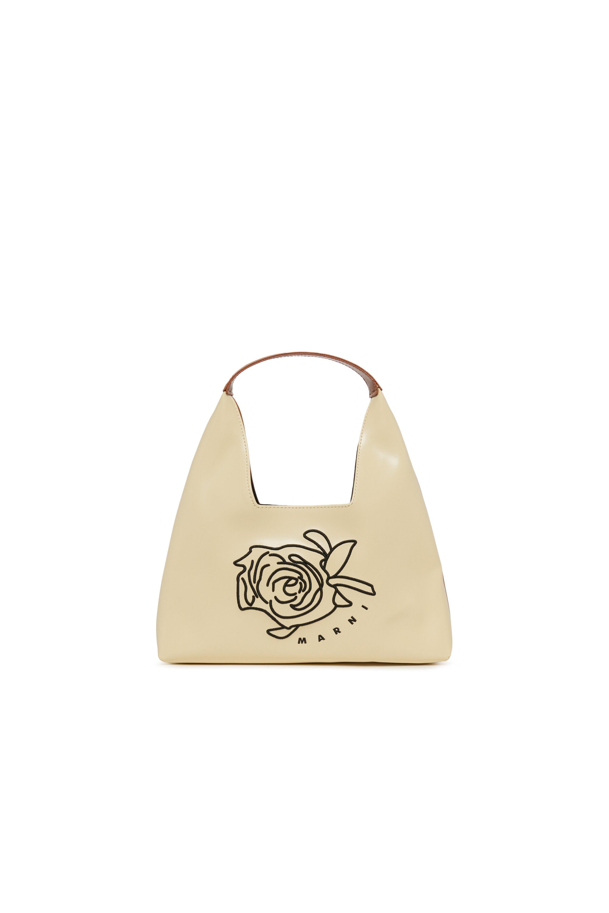 Diamond Schultertasche mit Blumenmuster