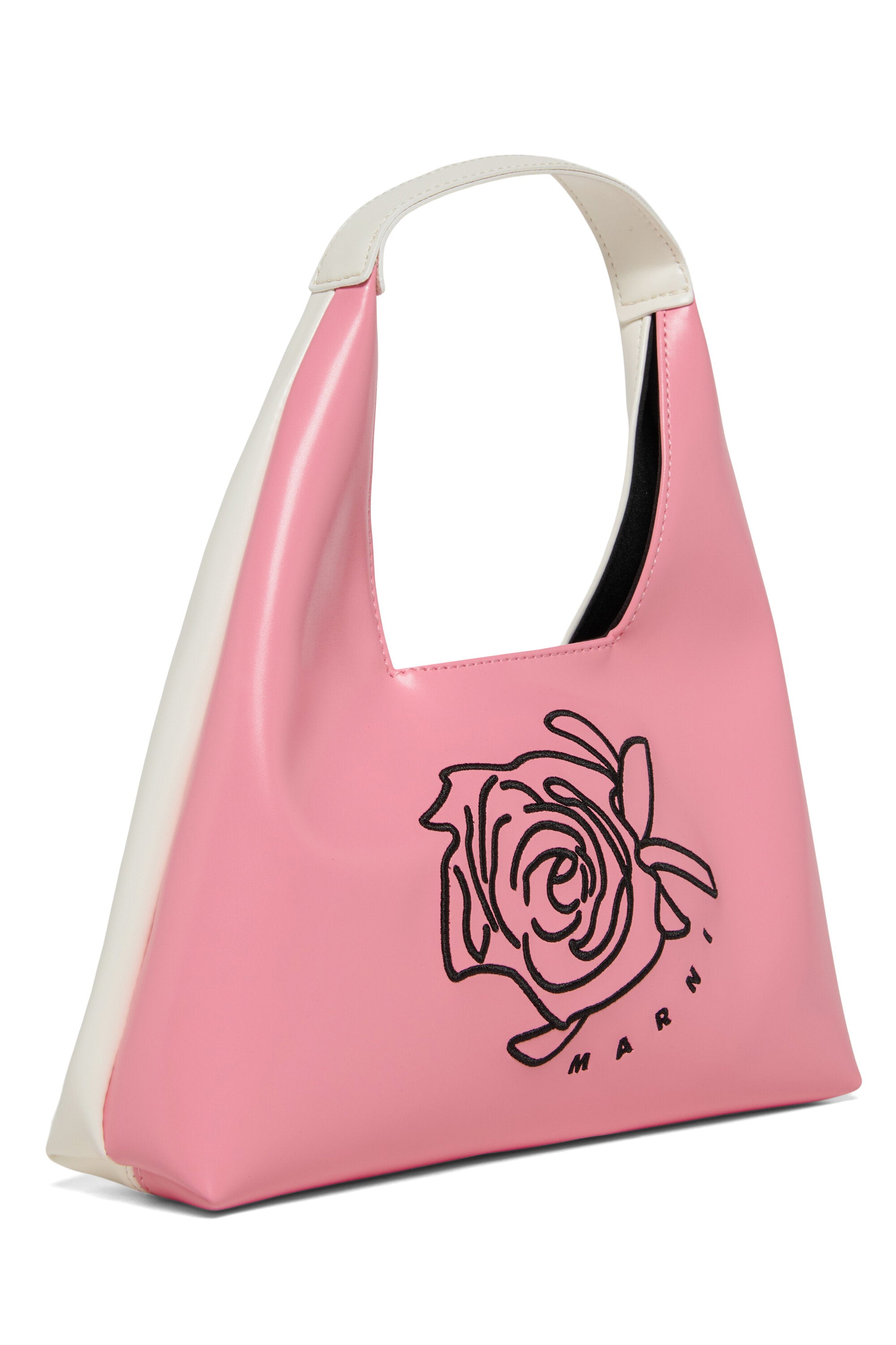 Diamond Schultertasche mit Blumenmuster