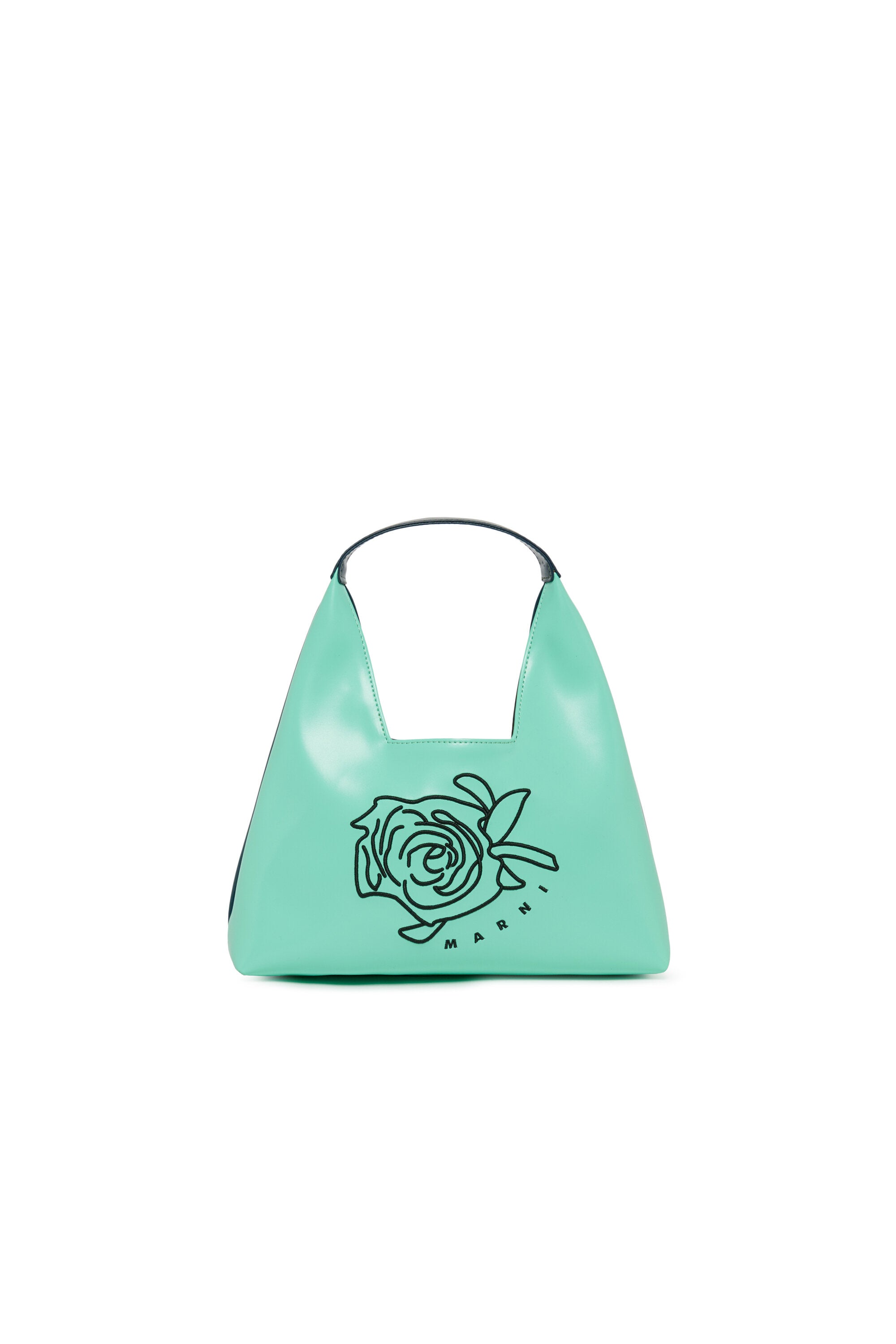 Diamond Schultertasche mit Blumenmuster