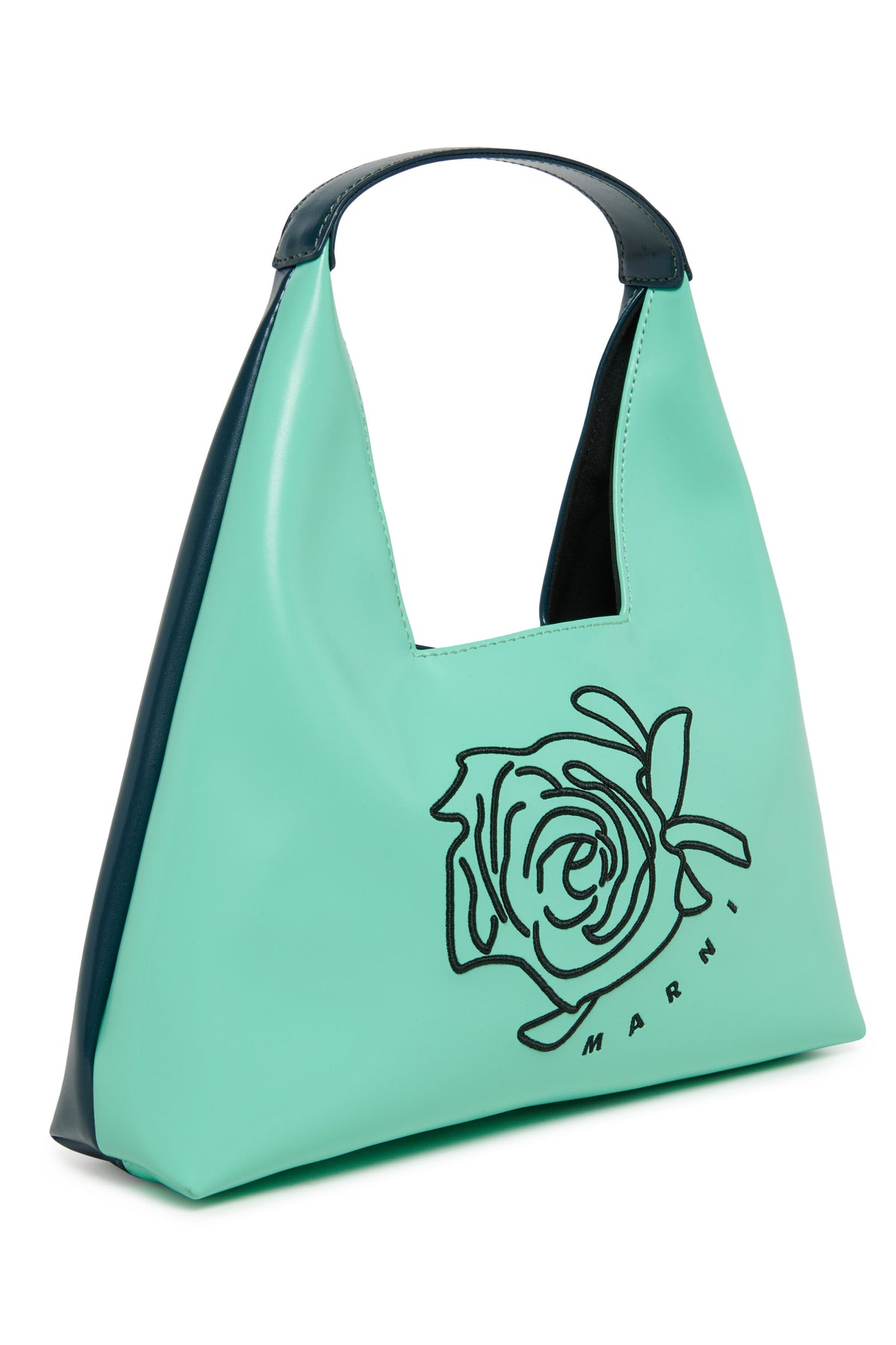 Borsa a spalla Diamond con motivo floreale