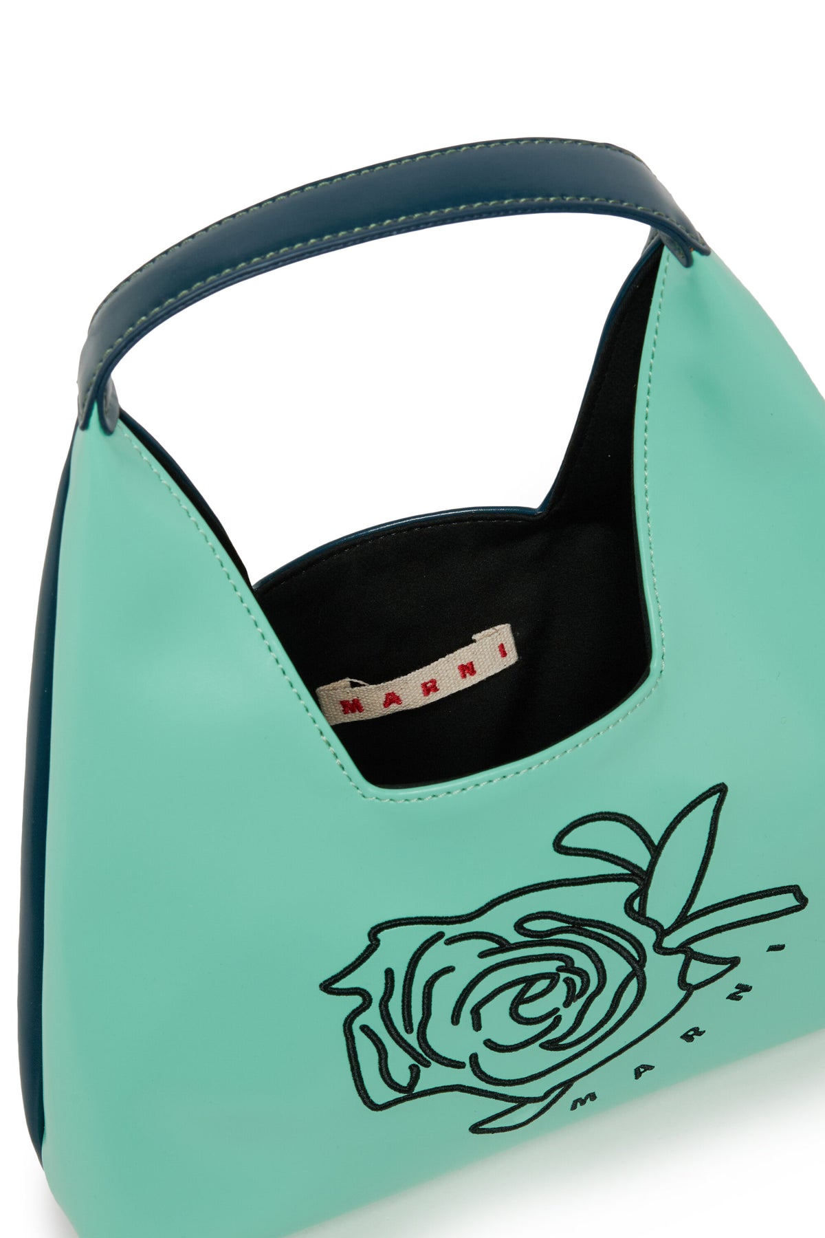 Borsa a spalla Diamond con motivo floreale
