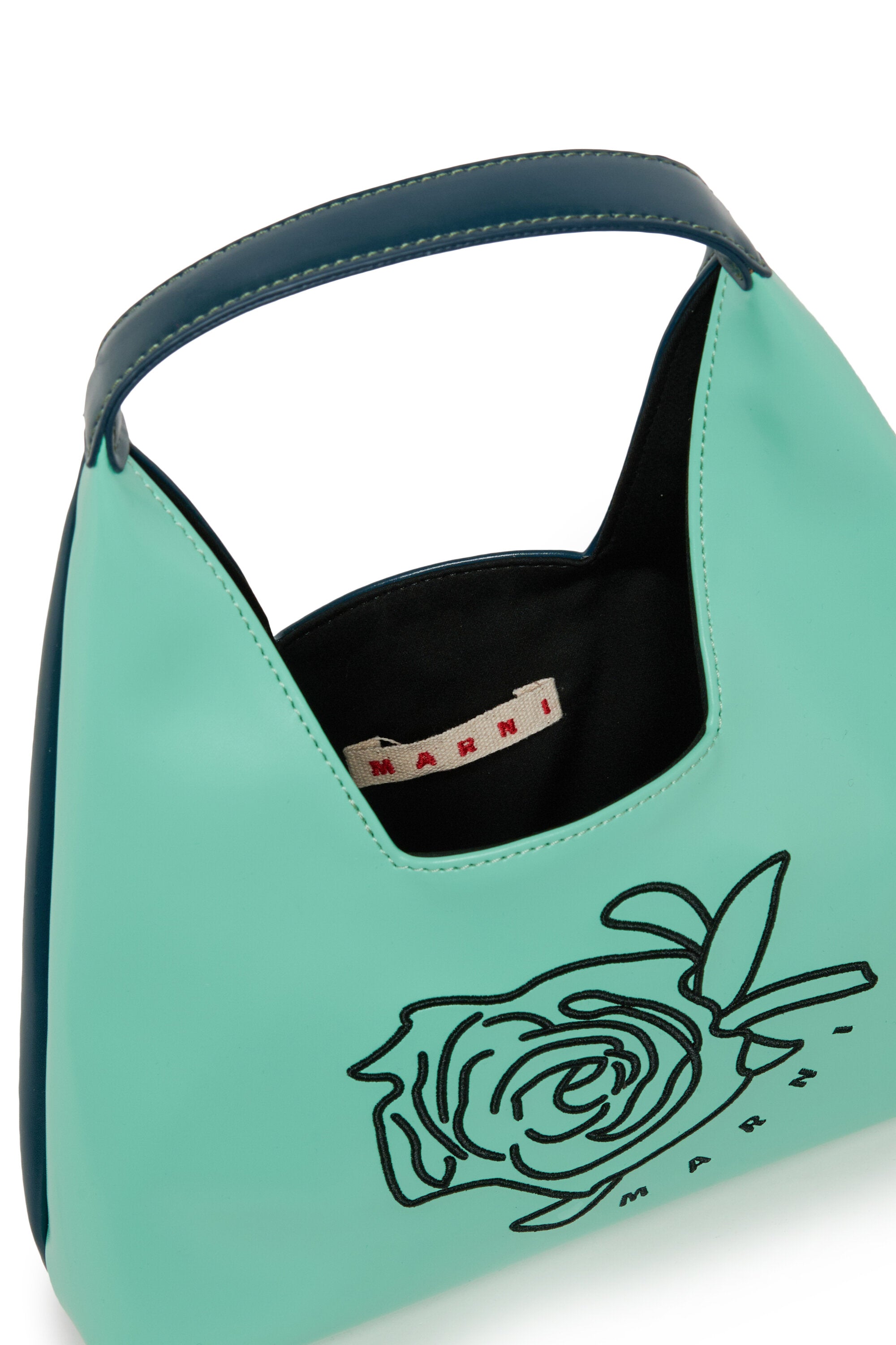 Diamond Schultertasche mit Blumenmuster