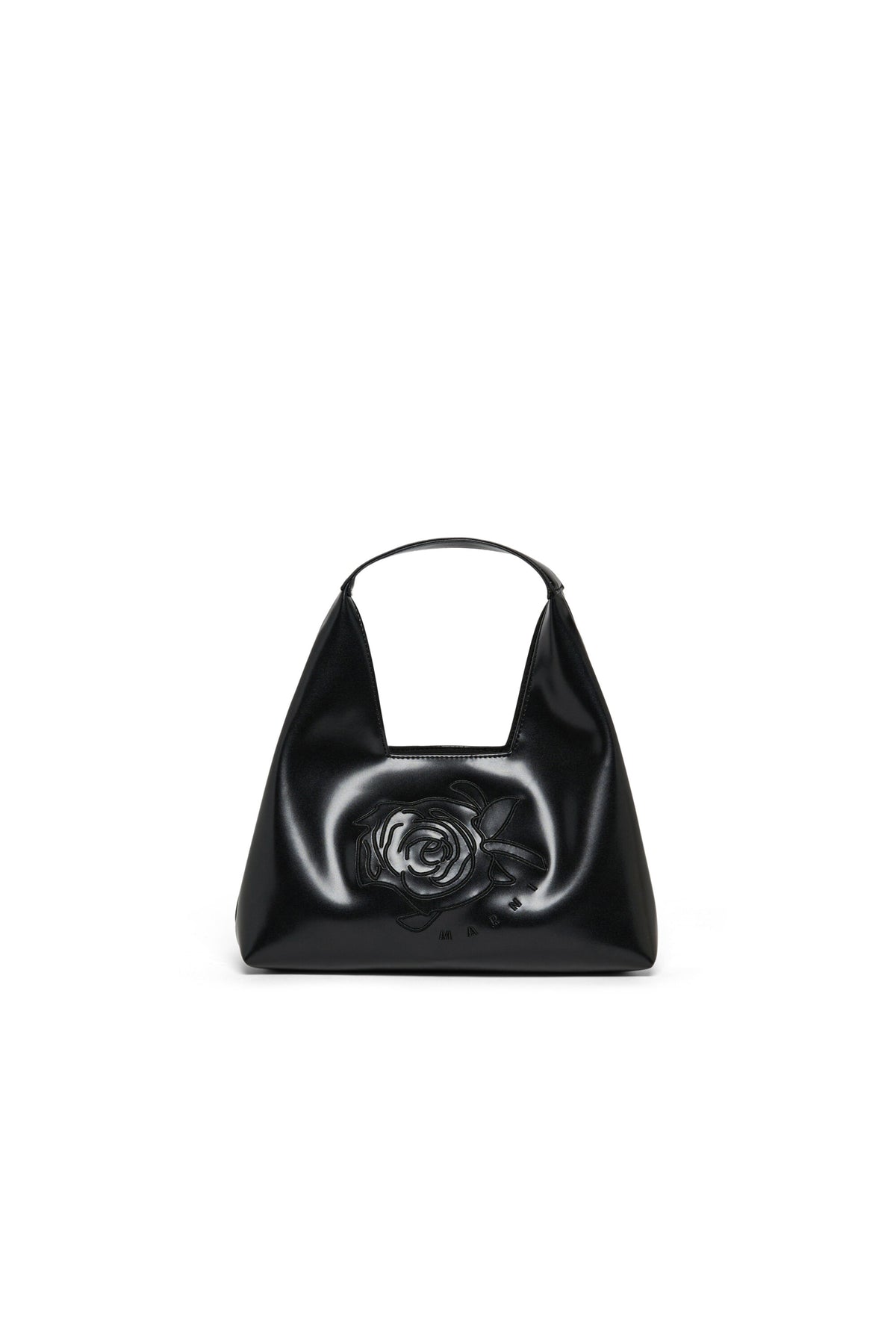 Diamond Schultertasche mit Blumenmuster