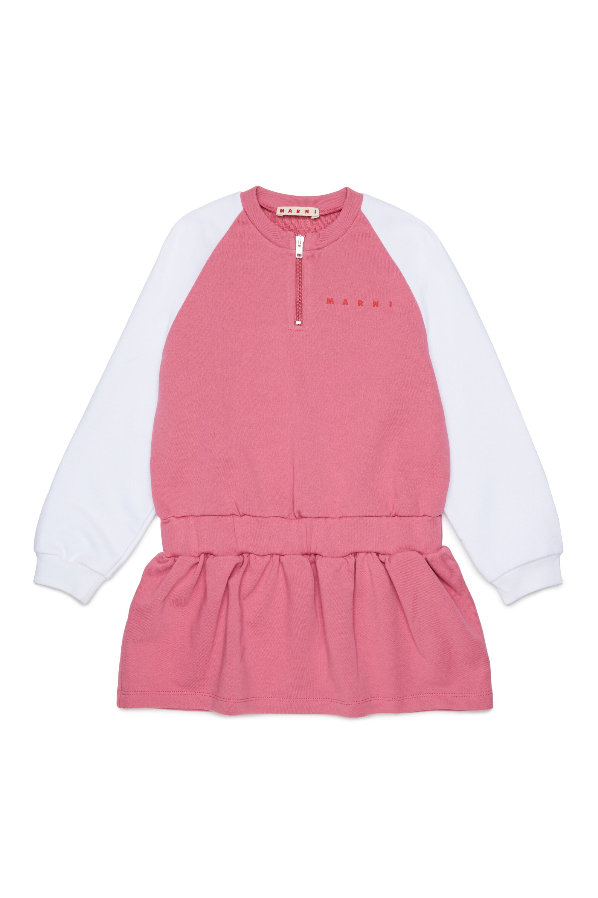 Sweatshirt dress with logo