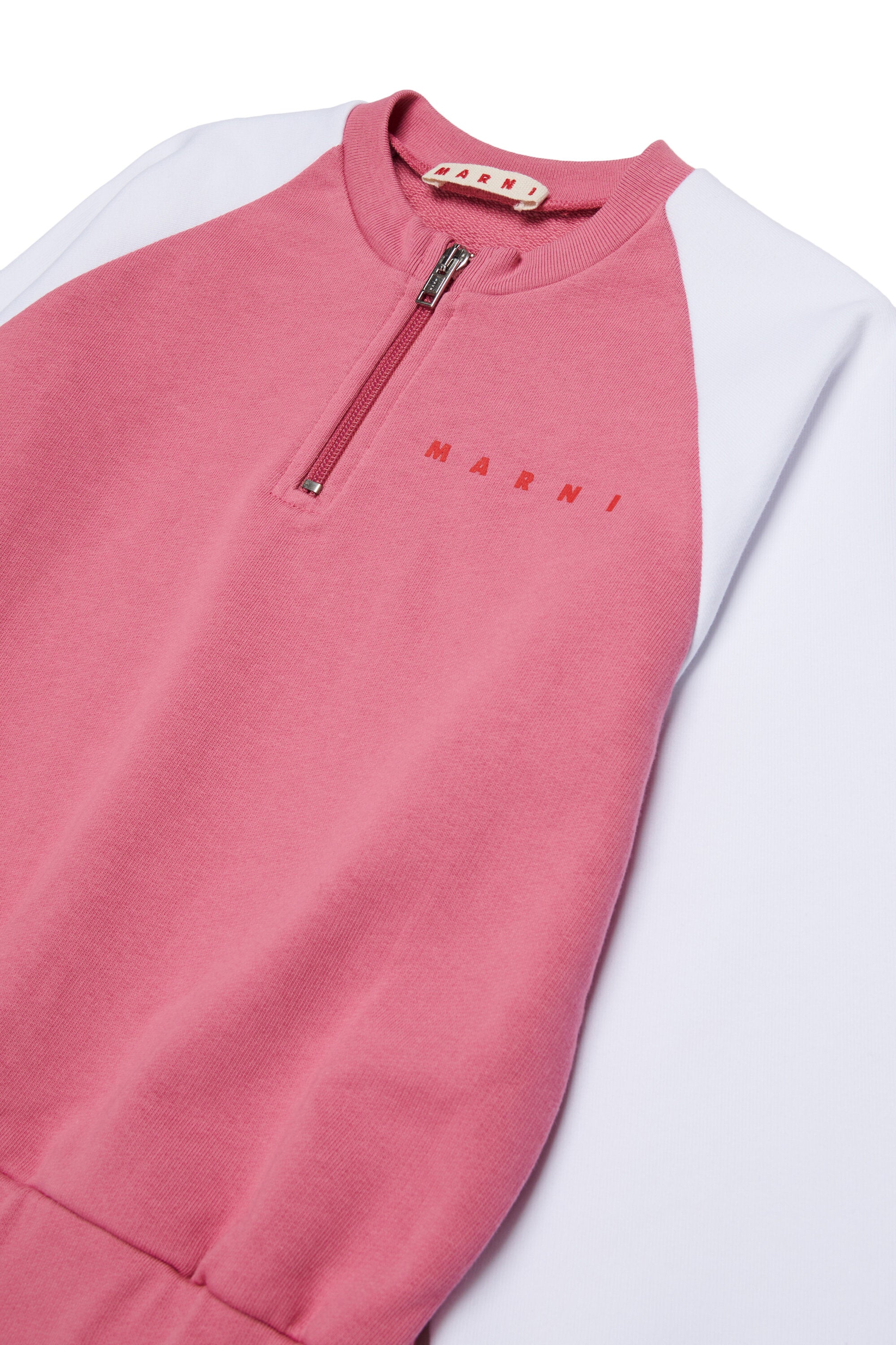 Sweatshirt dress with logo