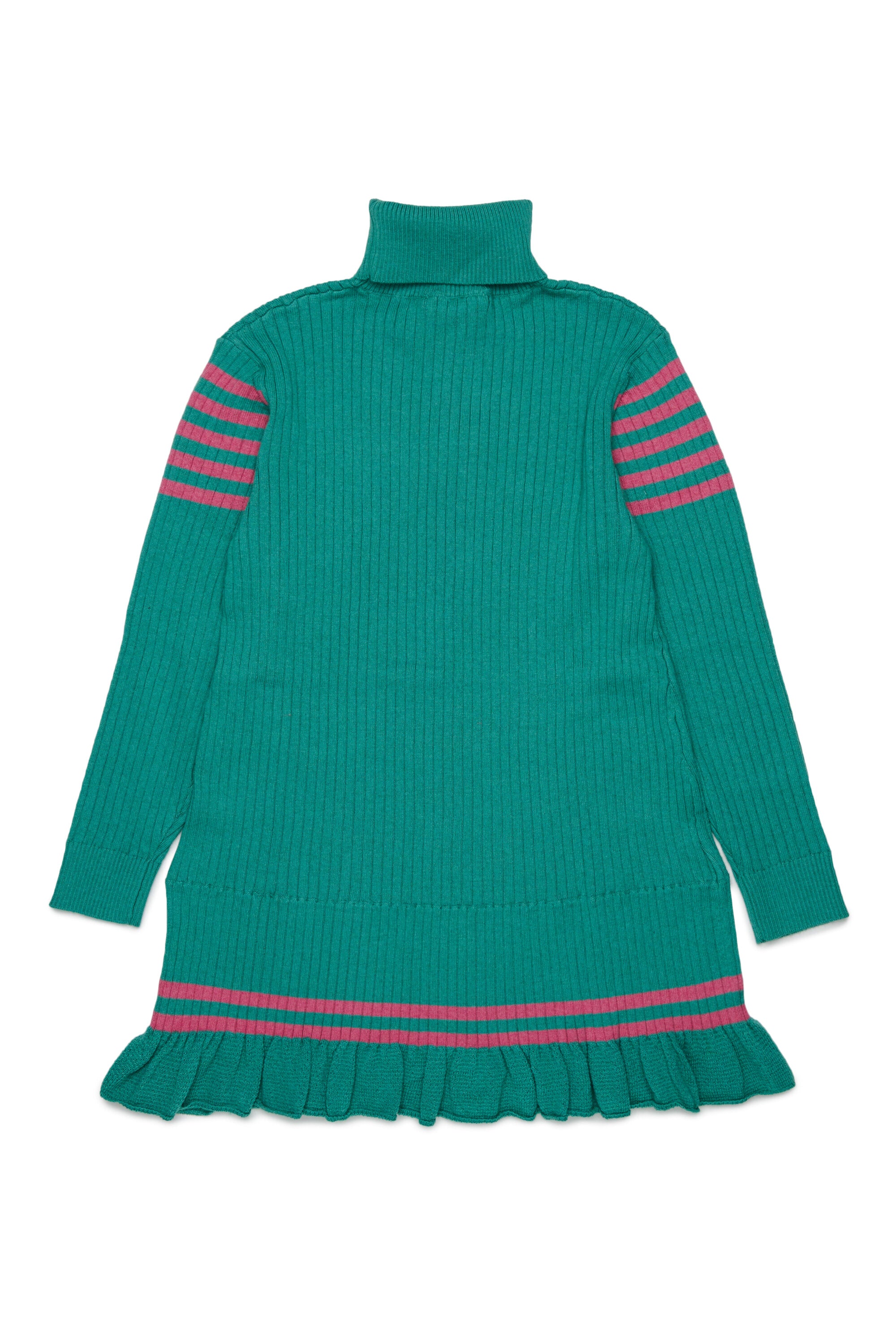 Long-sleeved dress with logo