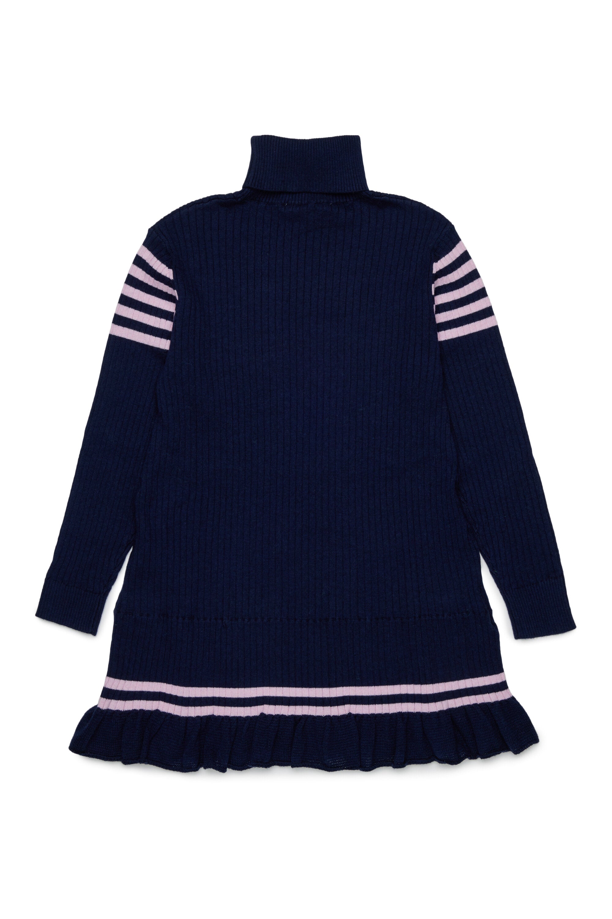 Long-sleeved dress with logo