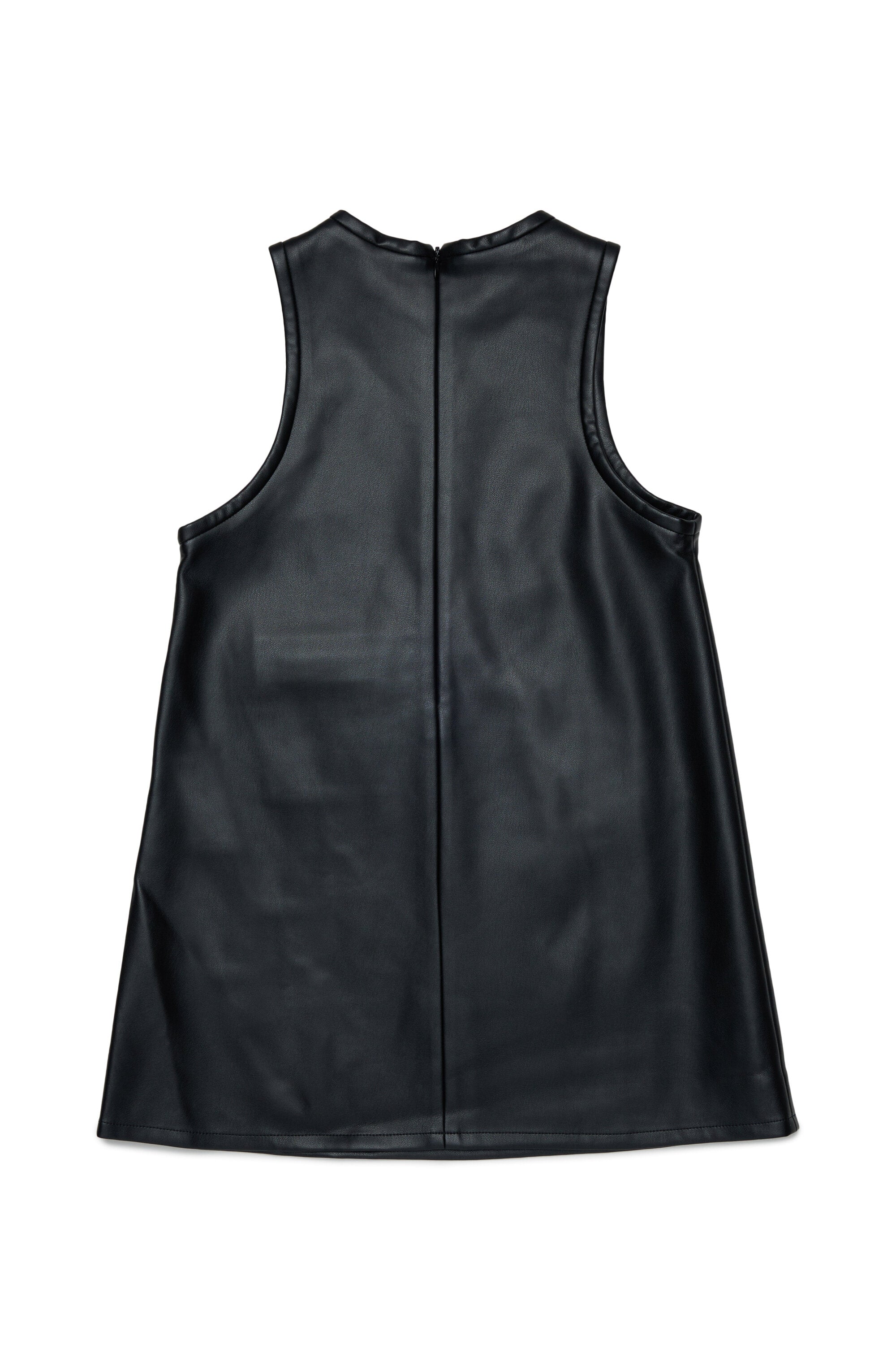 Ärmelloses Kleid mit Tasche