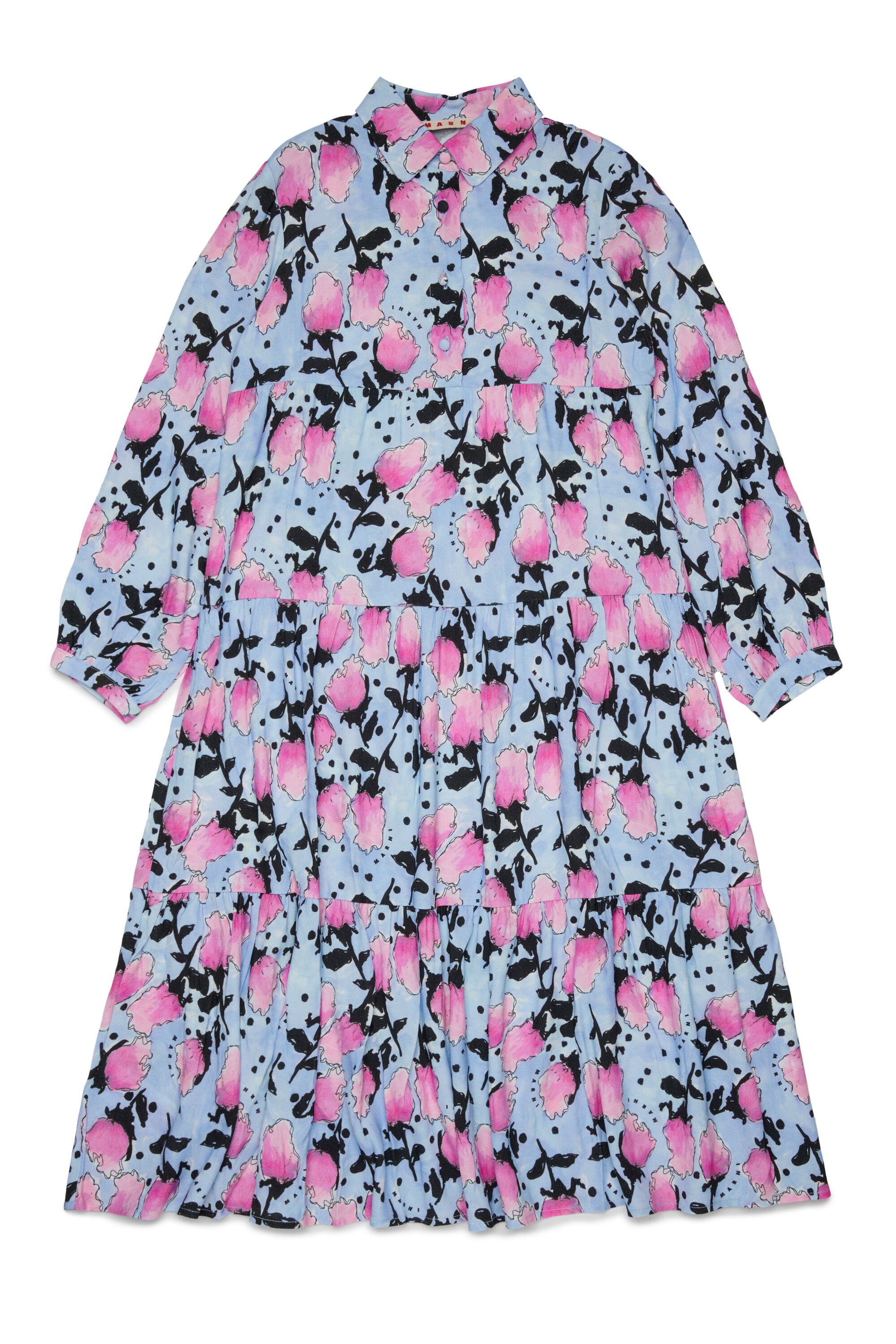 Dress with floral print