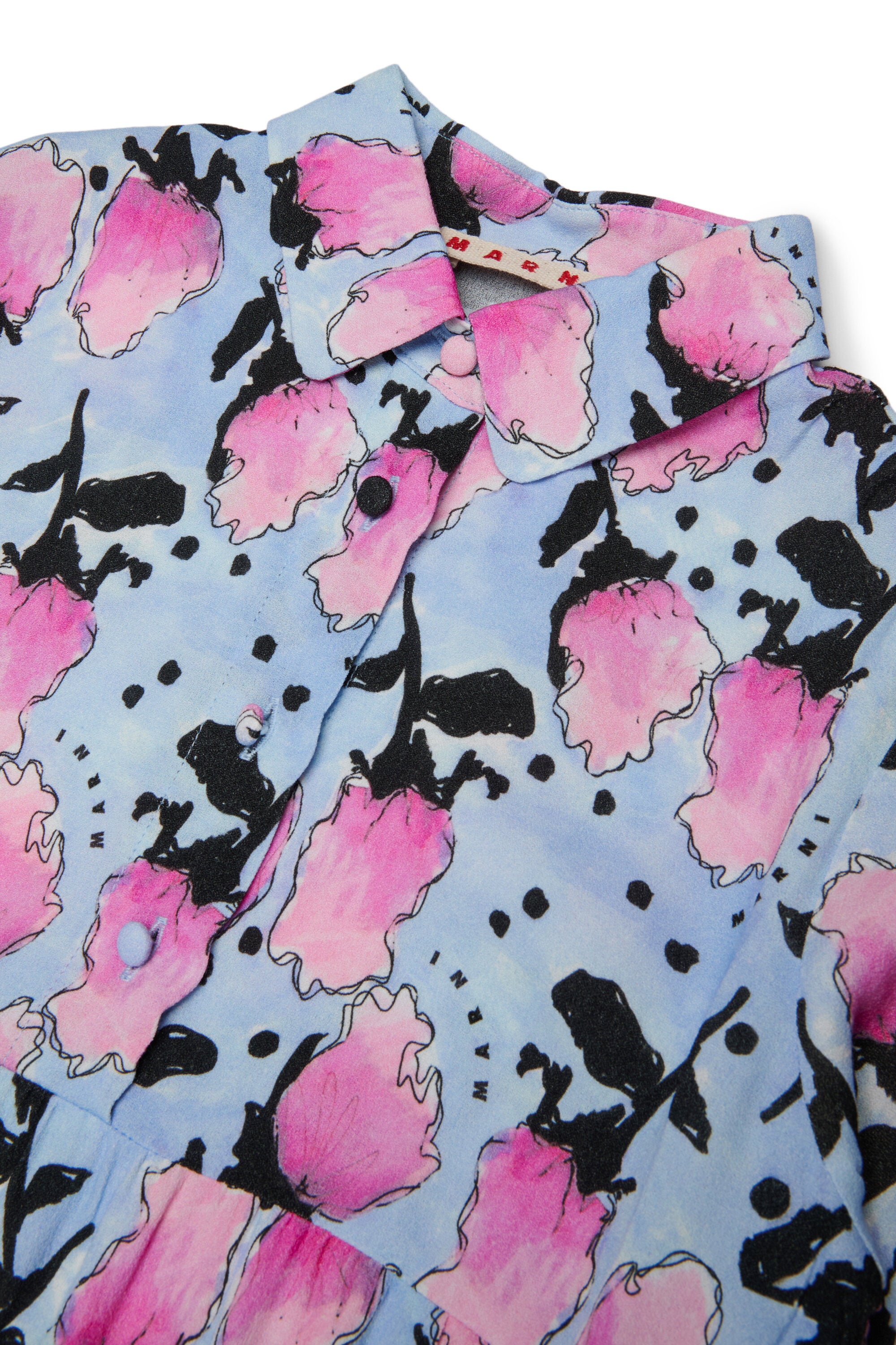 Dress with floral print
