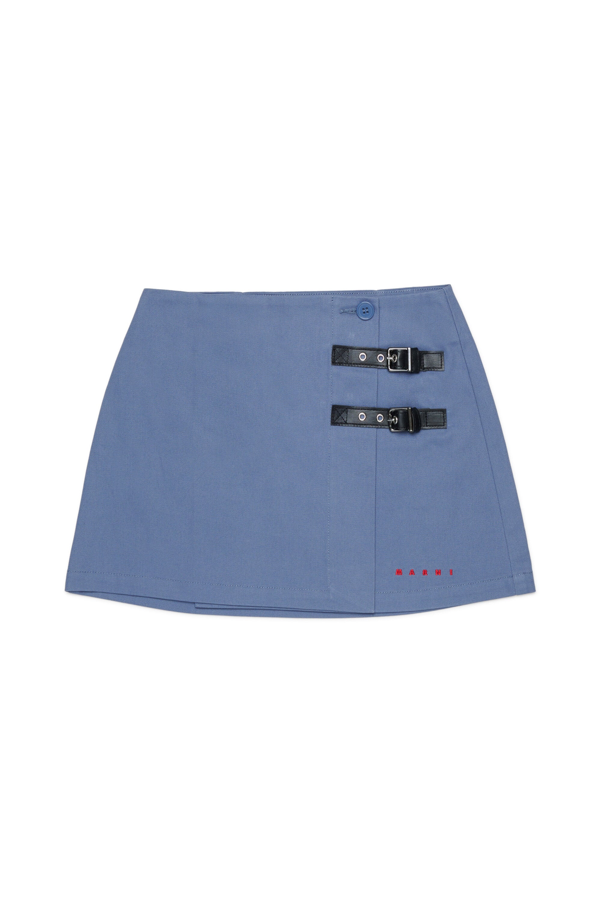 Mini skirt with logo