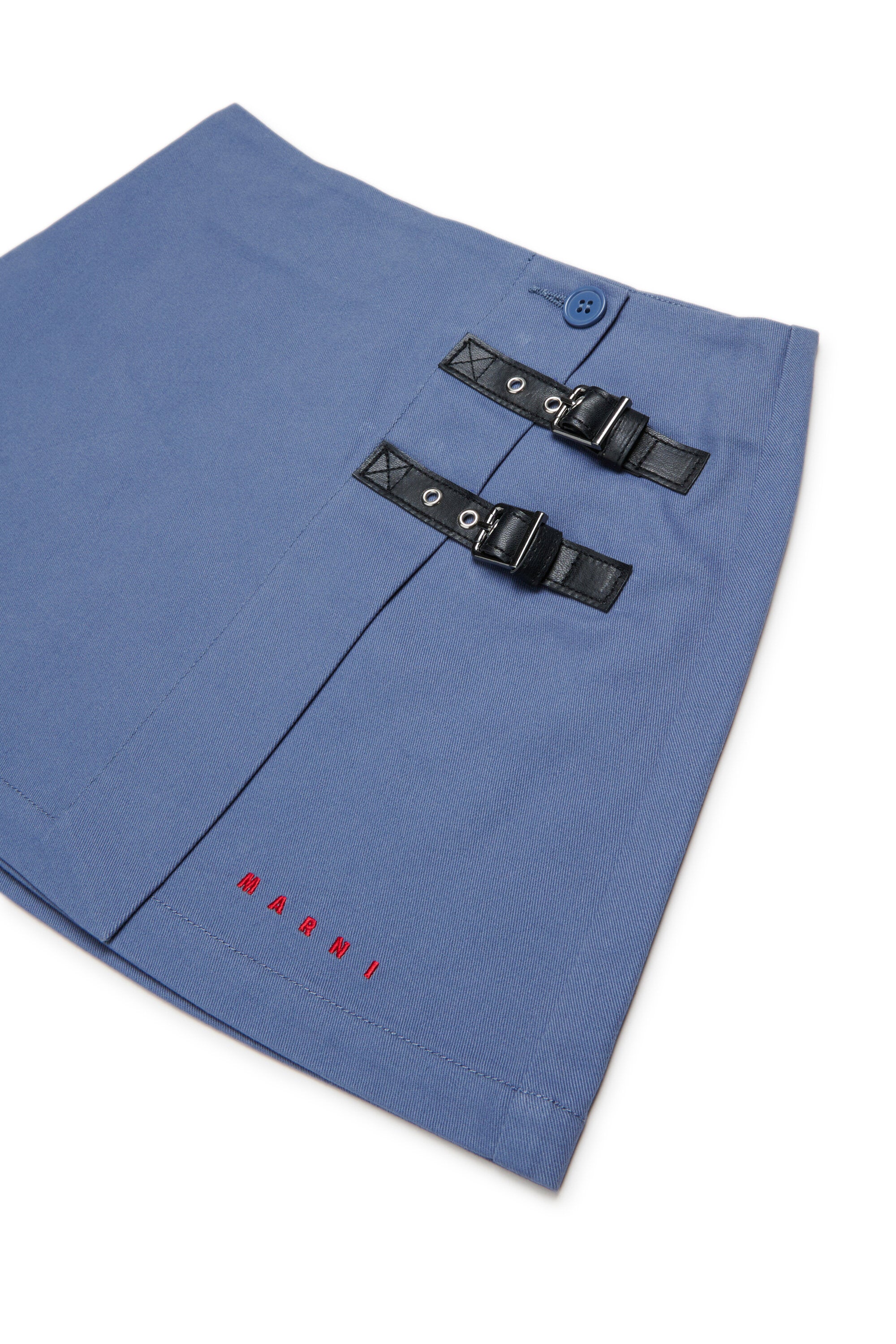 Mini skirt with logo