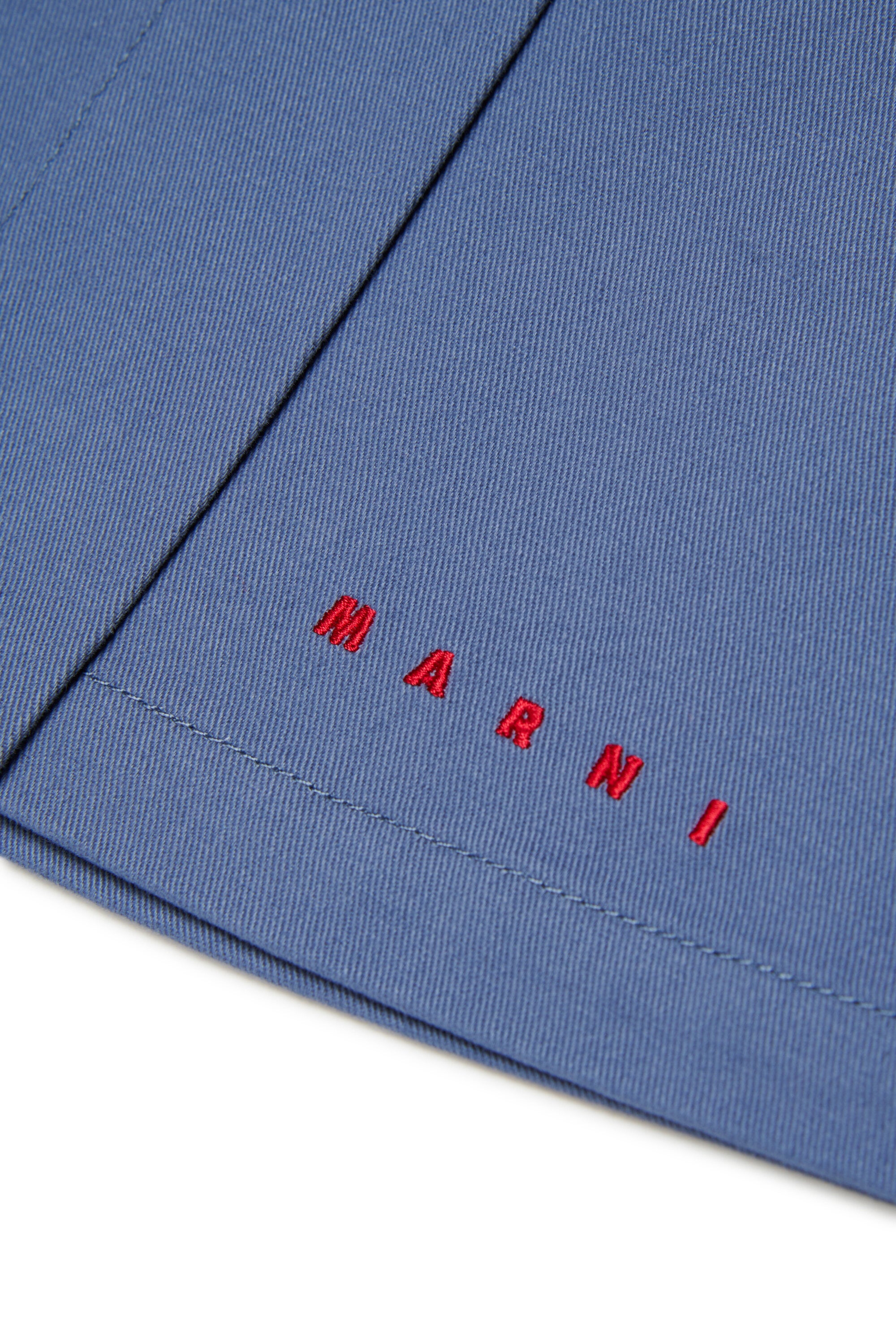 Mini skirt with logo