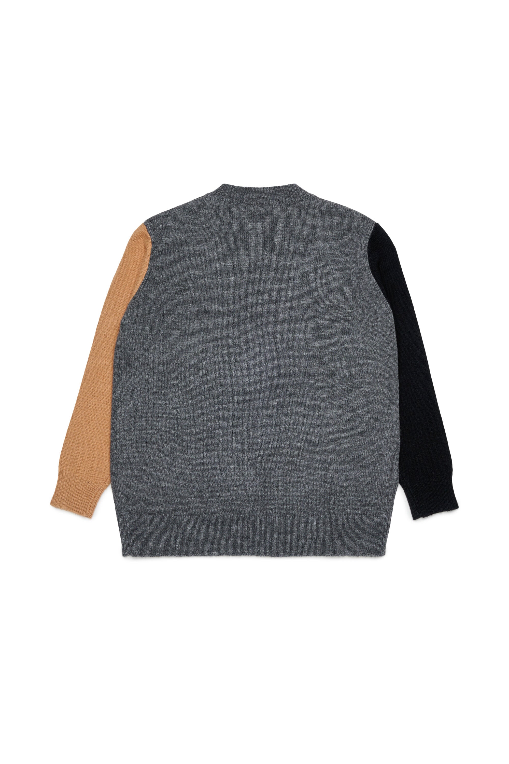 Rundhals-Pullover mit Logo
