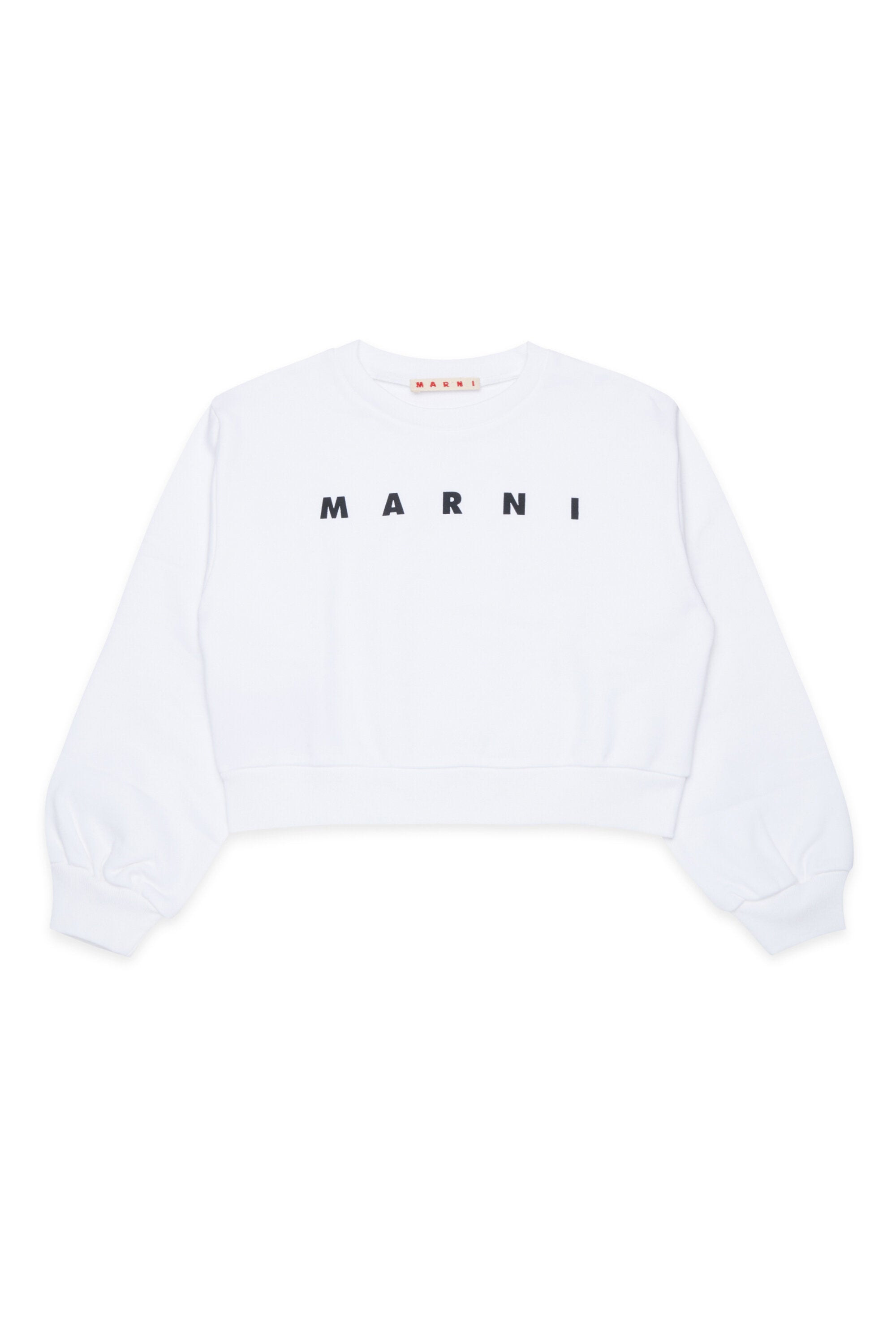 Sweatshirt mit Rundhalsausschnitt und Logo