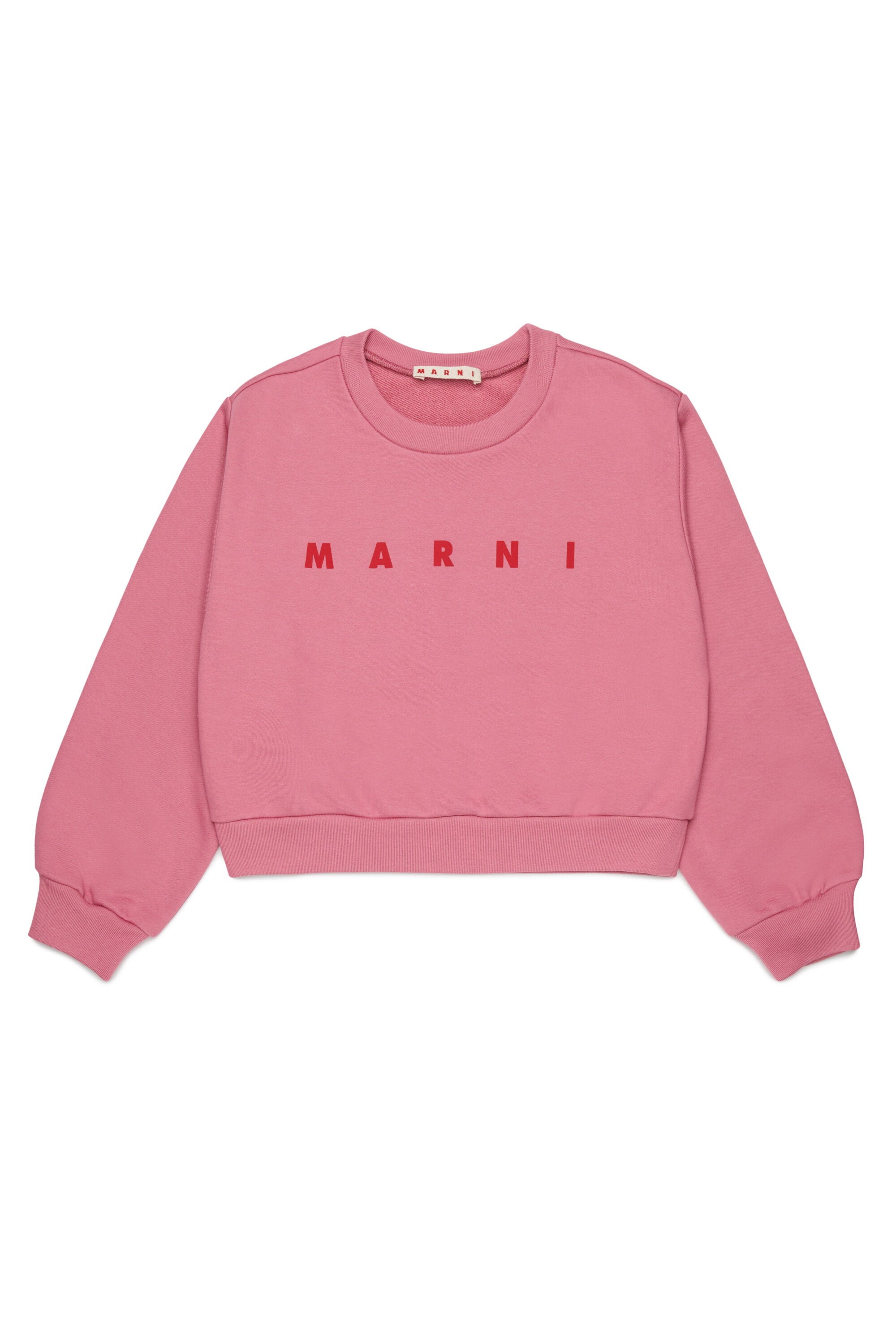 Sweat-shirt col rond avec logo