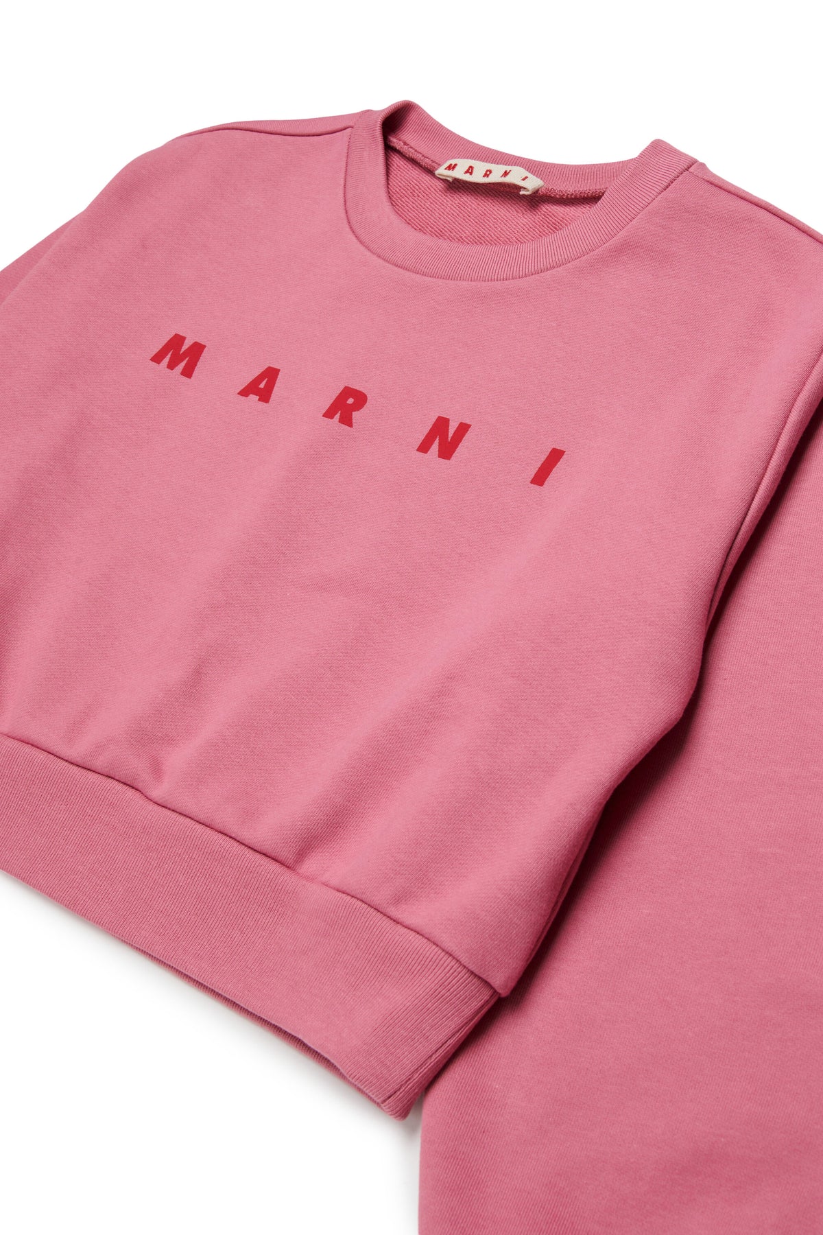Sweat-shirt col rond avec logo