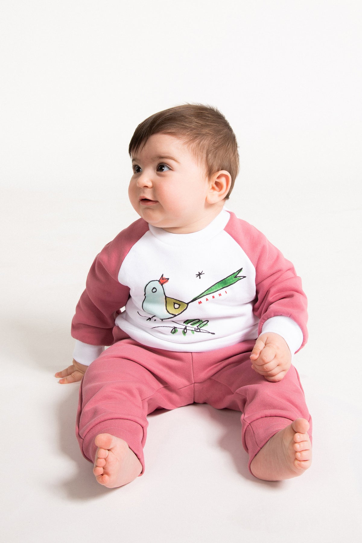 Sweatshirt mit Rundhalsausschnitt und Logo