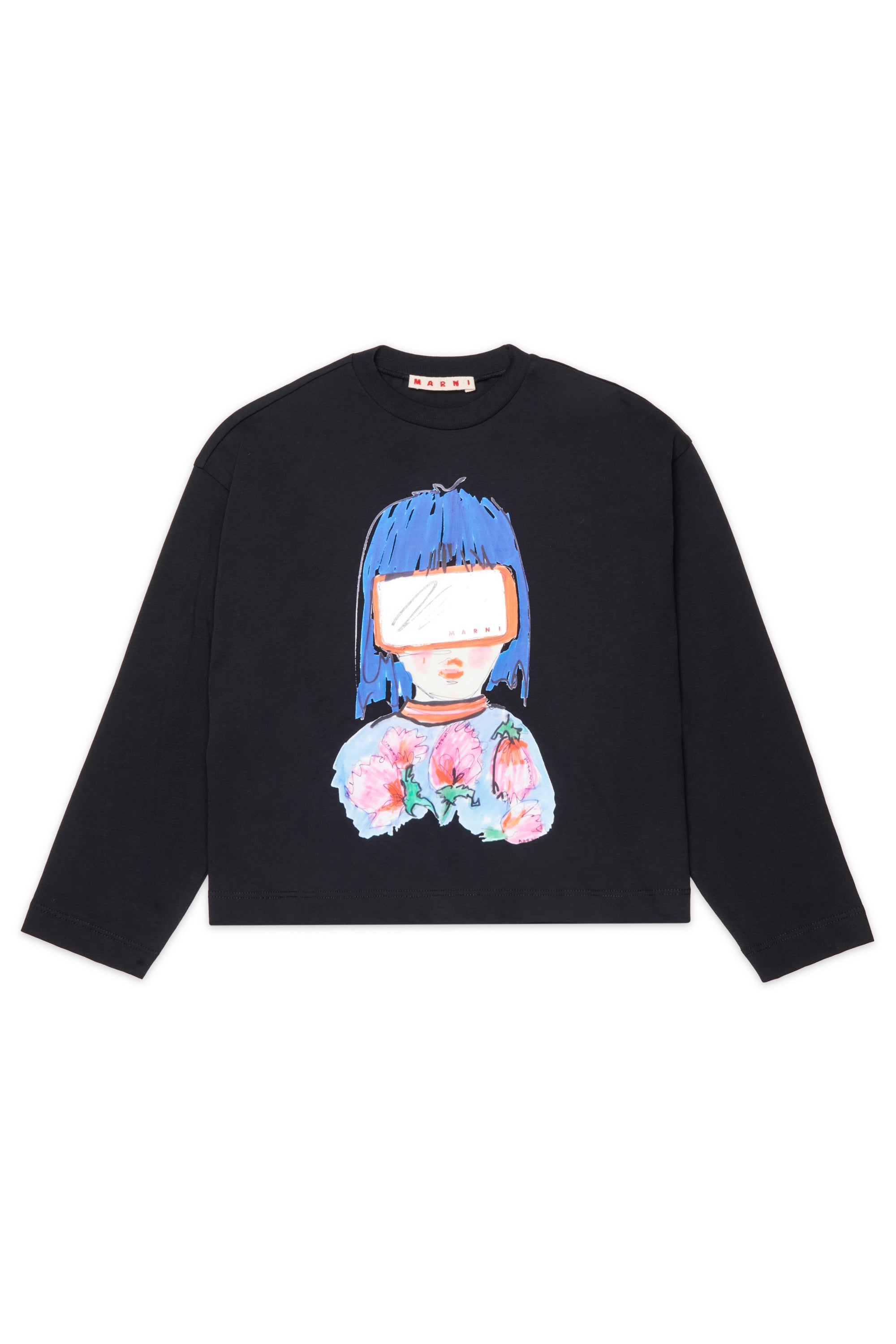 Langarmshirt mit Print