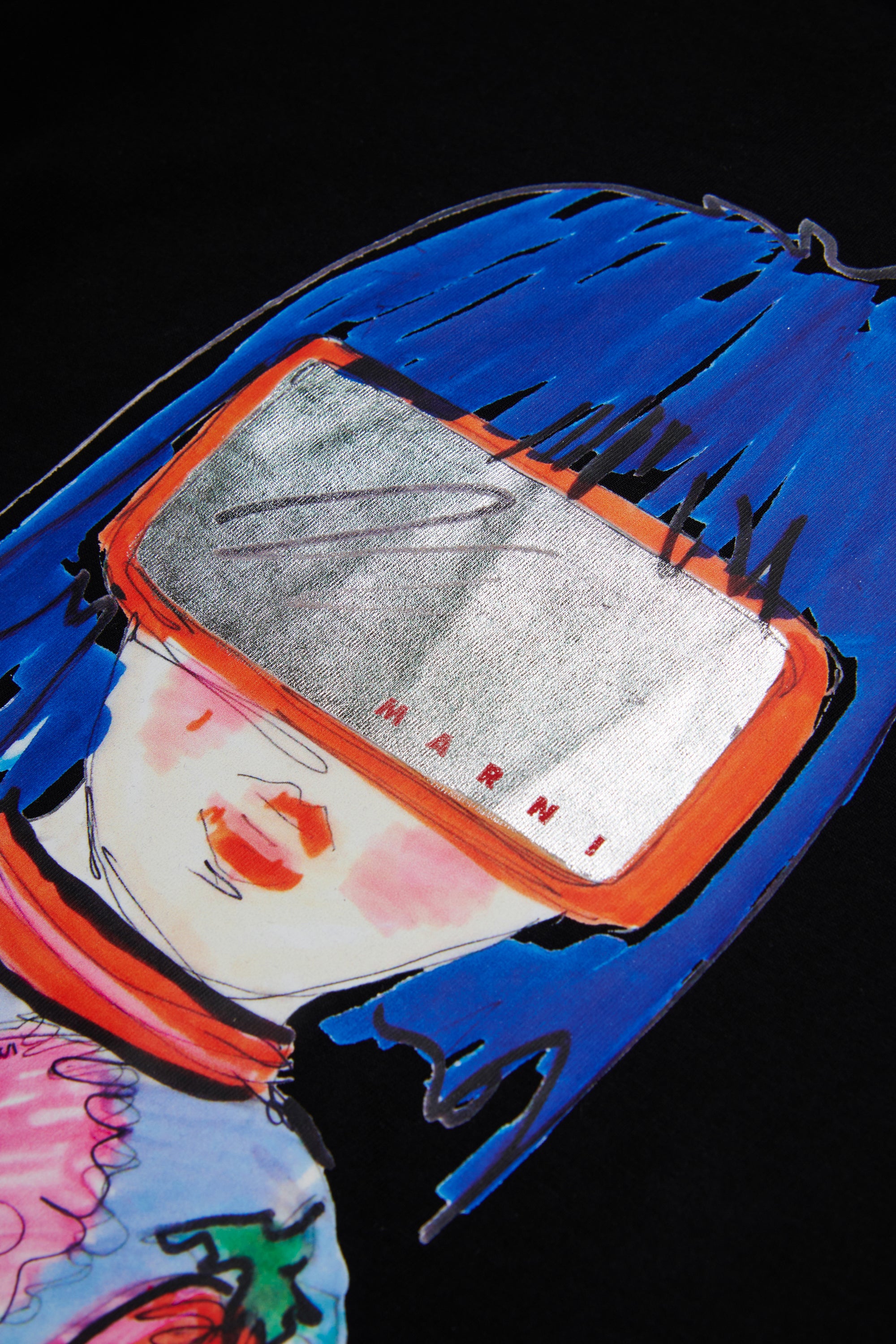 Langarmshirt mit Print
