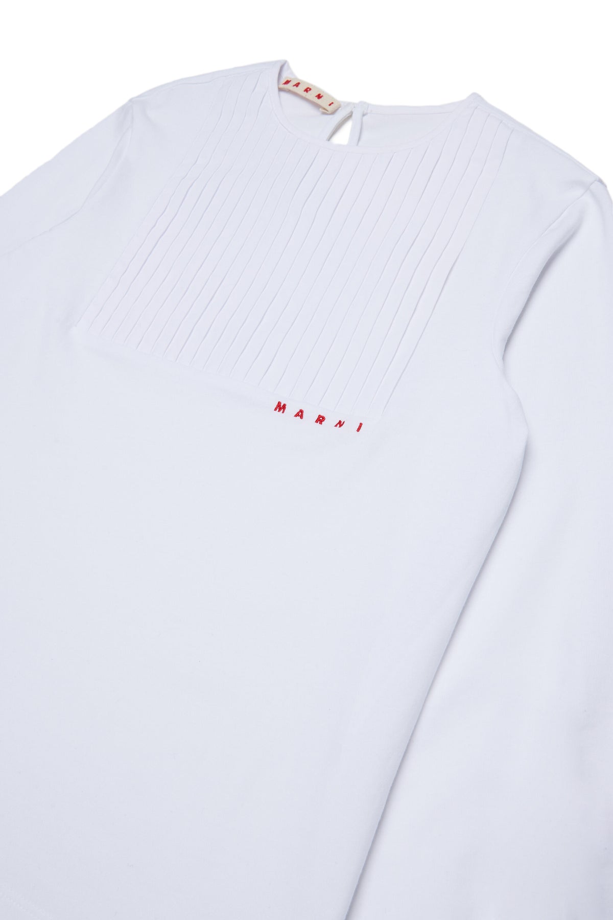 T-shirt manica lunga con dettagli frontali