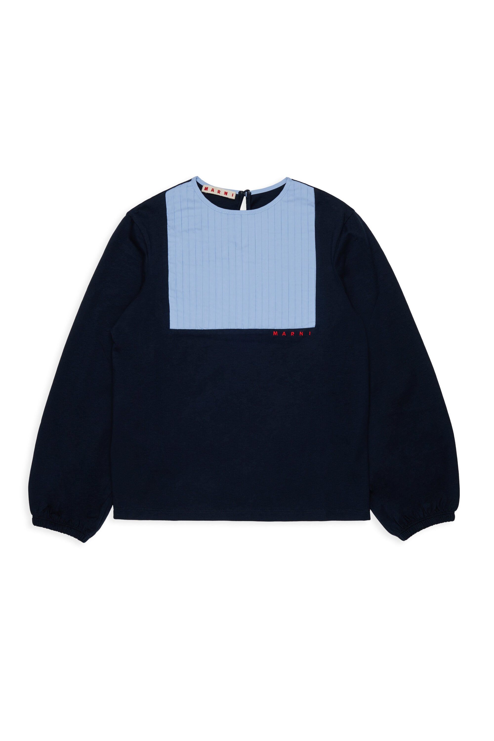 Long-sleeve T-shirt with front details