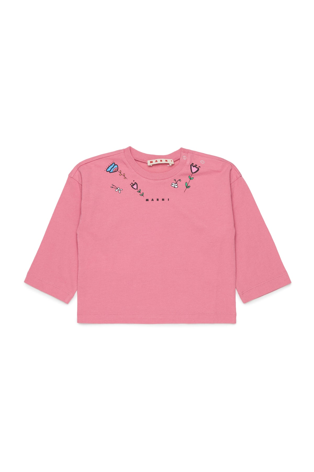 Camiseta de manga larga con logo