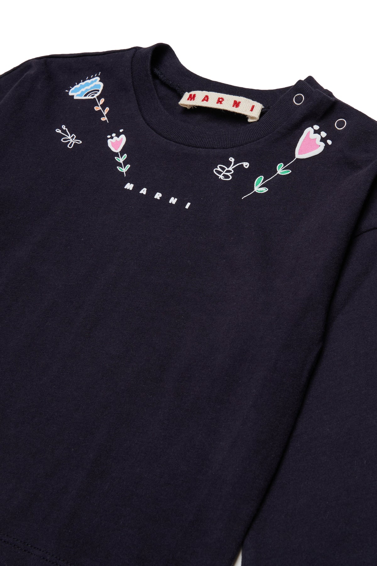 Langarm-T-Shirt mit Logo