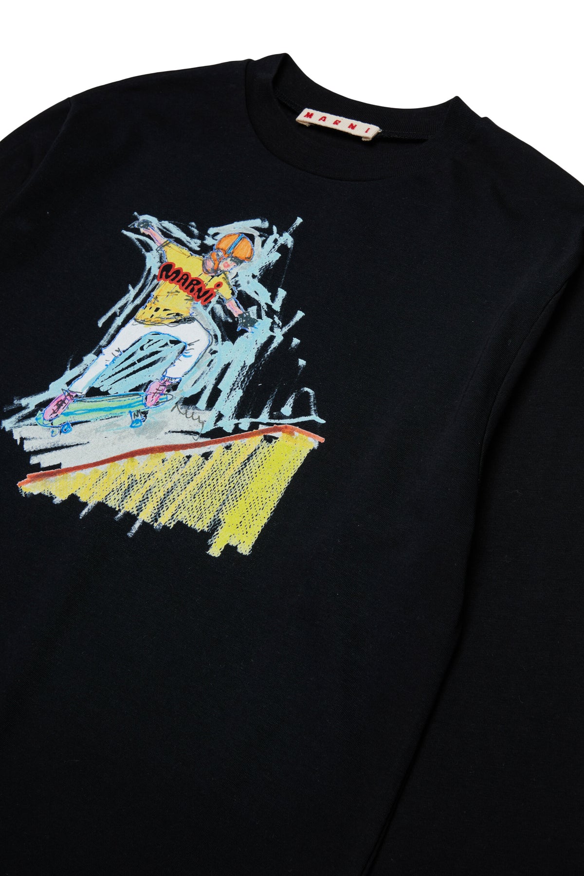 T-shirt à manches longues avec logo