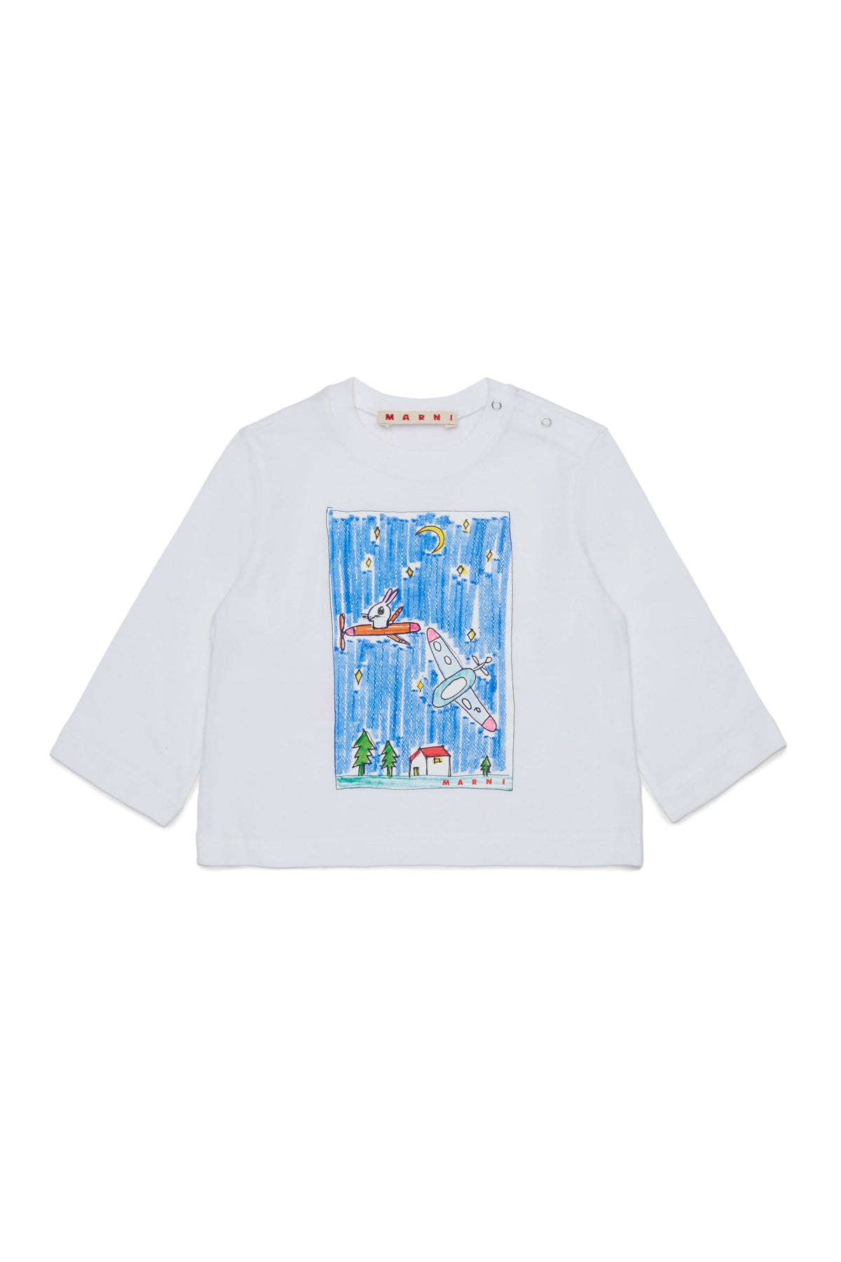 Langarm-T-Shirt mit Logo