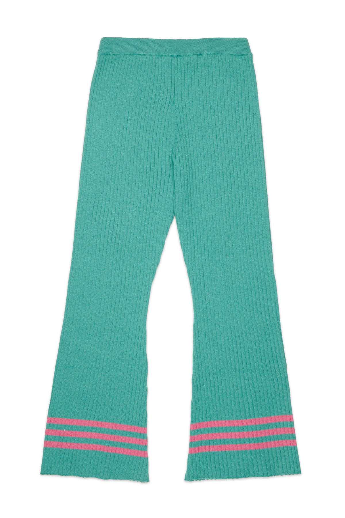Pantalon en maille avec logo brodé