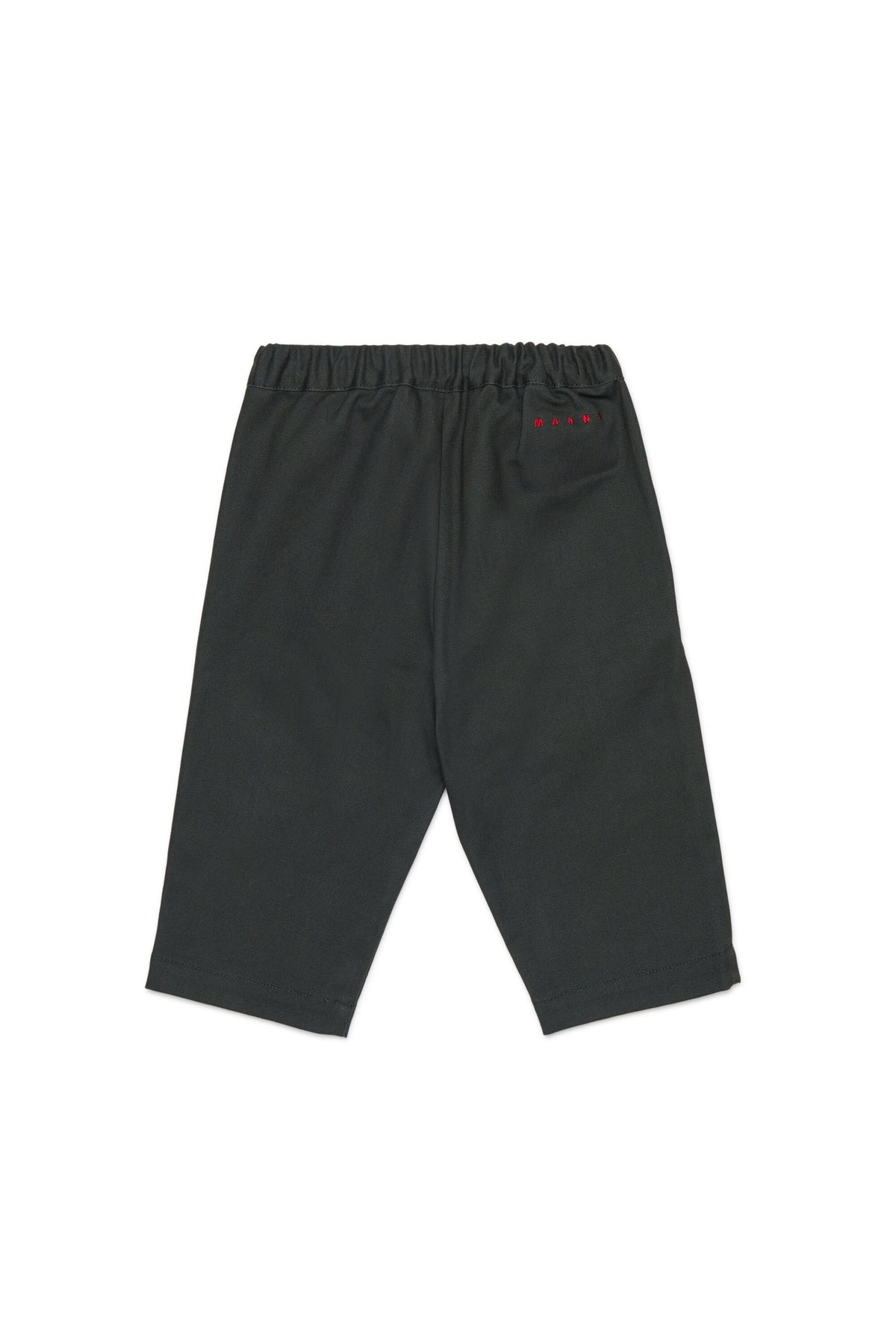 Pantaloni con maxi tasche e logo