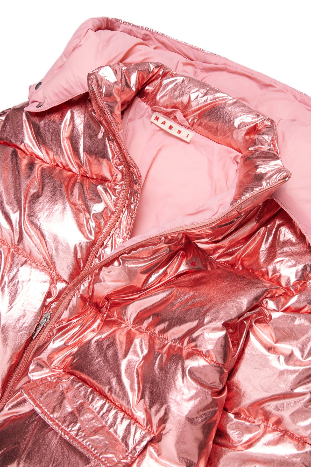 Veste matelassée avec logo imprimé