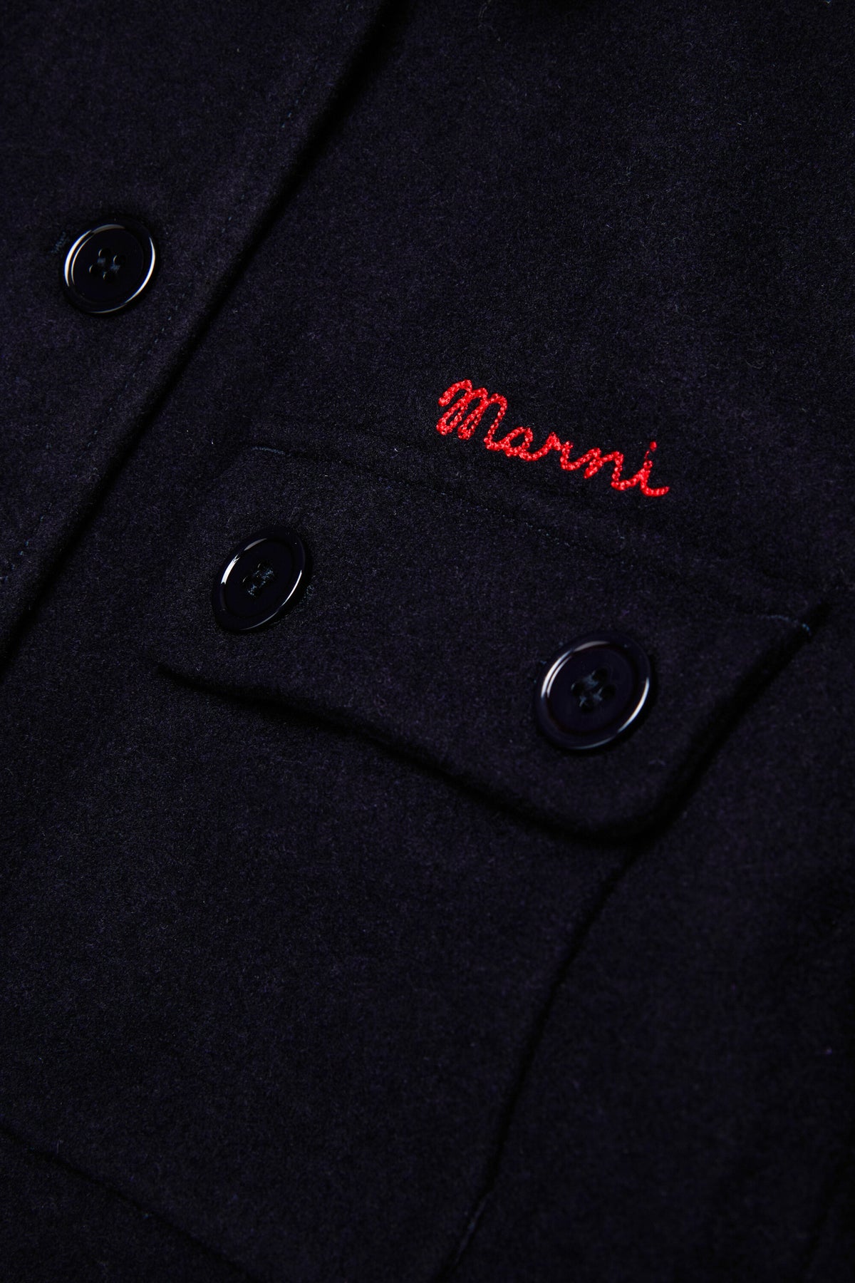 Cappotto con logo