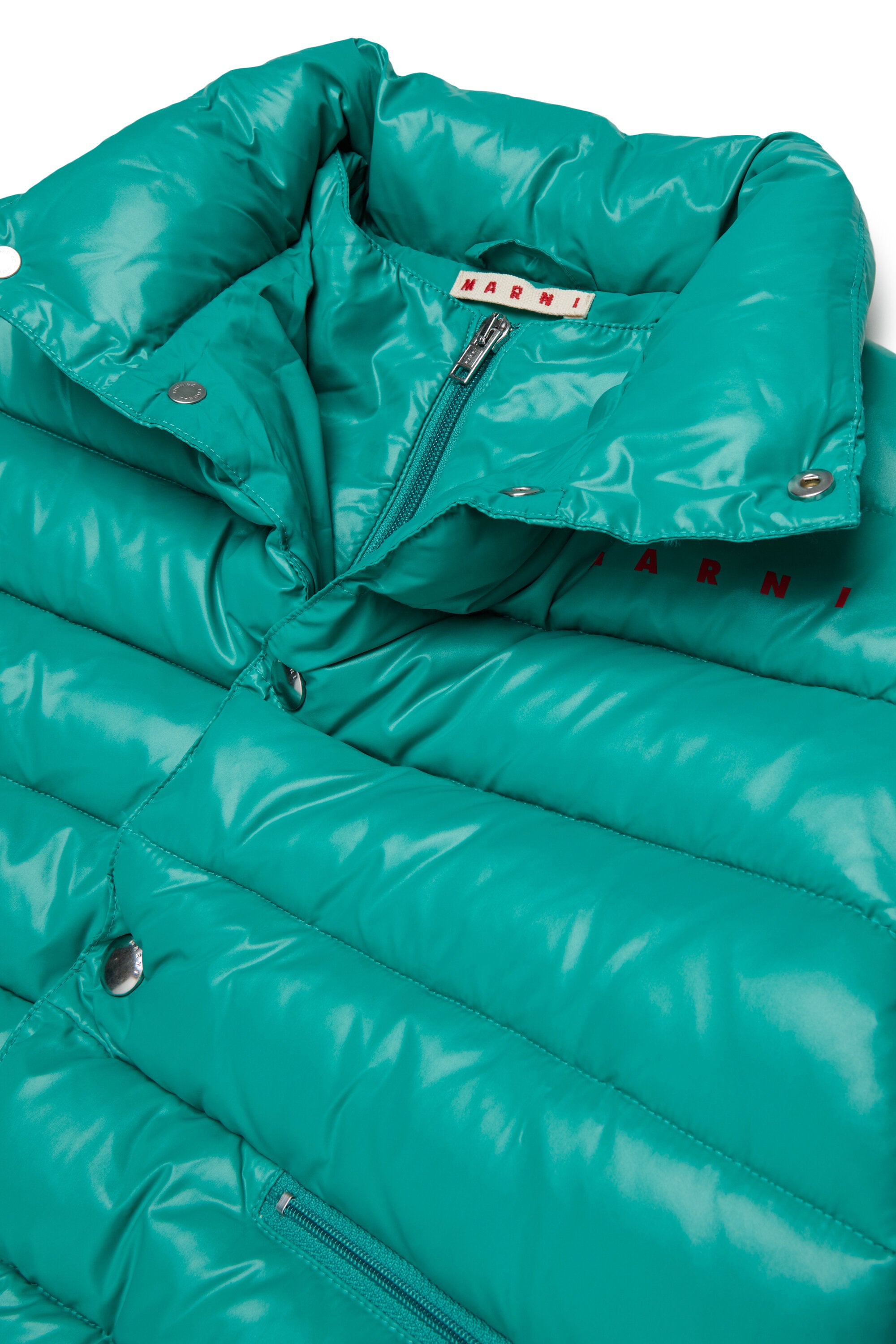 Gefütterte Jacke mit Logo
