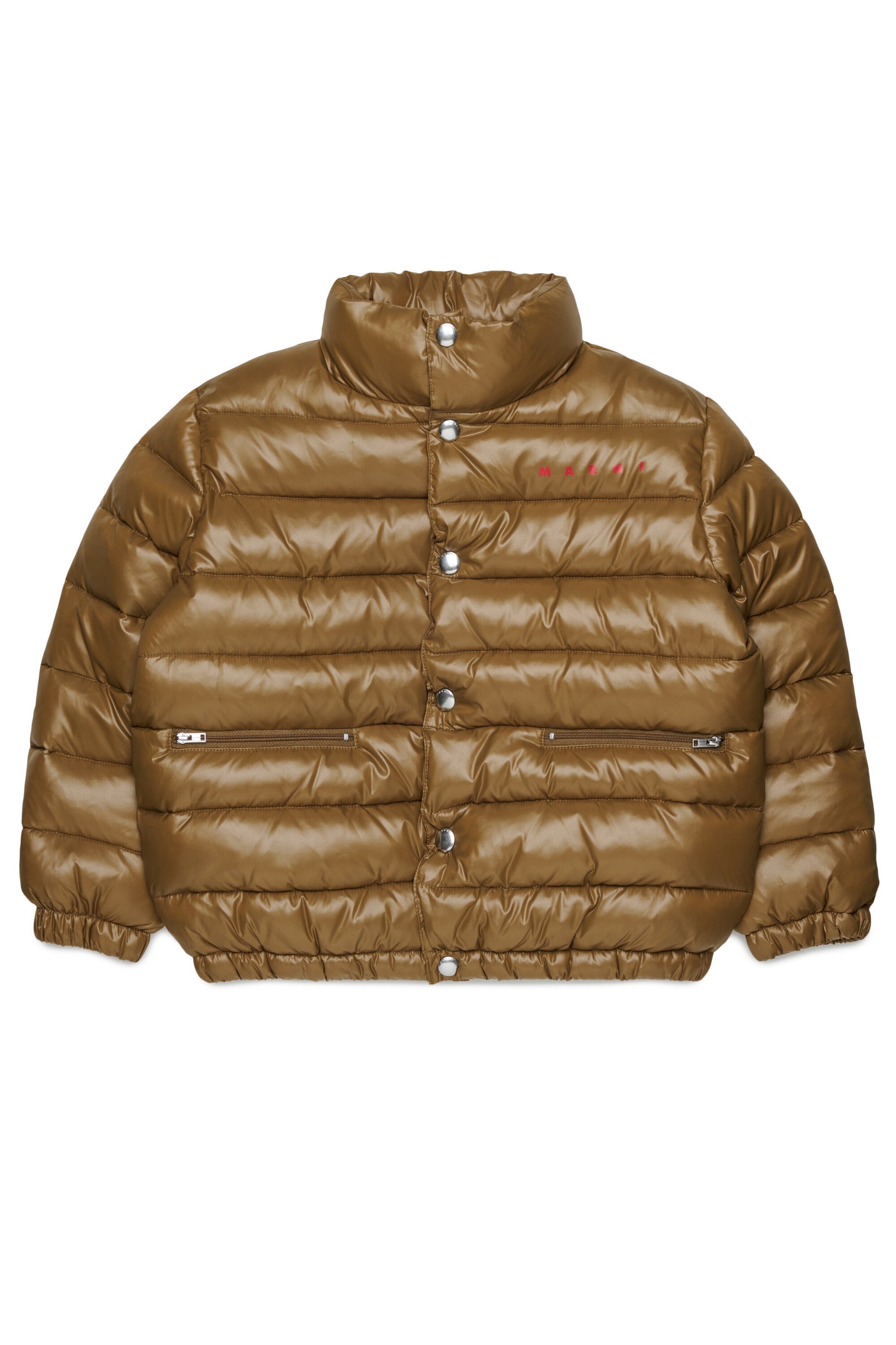 Gefütterte Jacke mit Logo