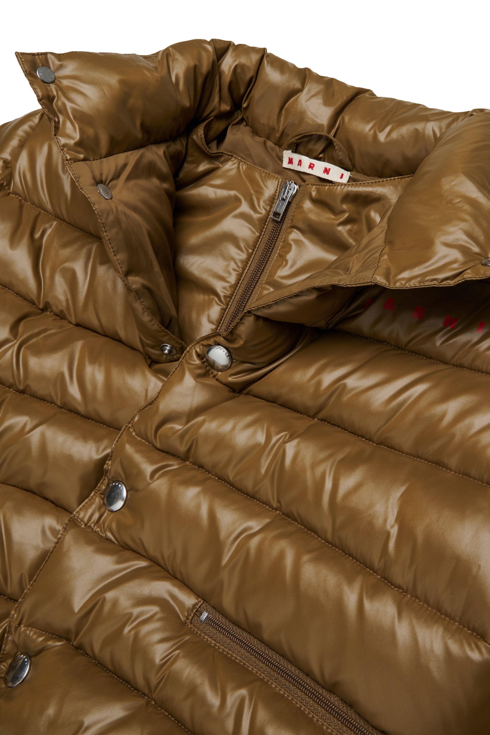 Gefütterte Jacke mit Logo
