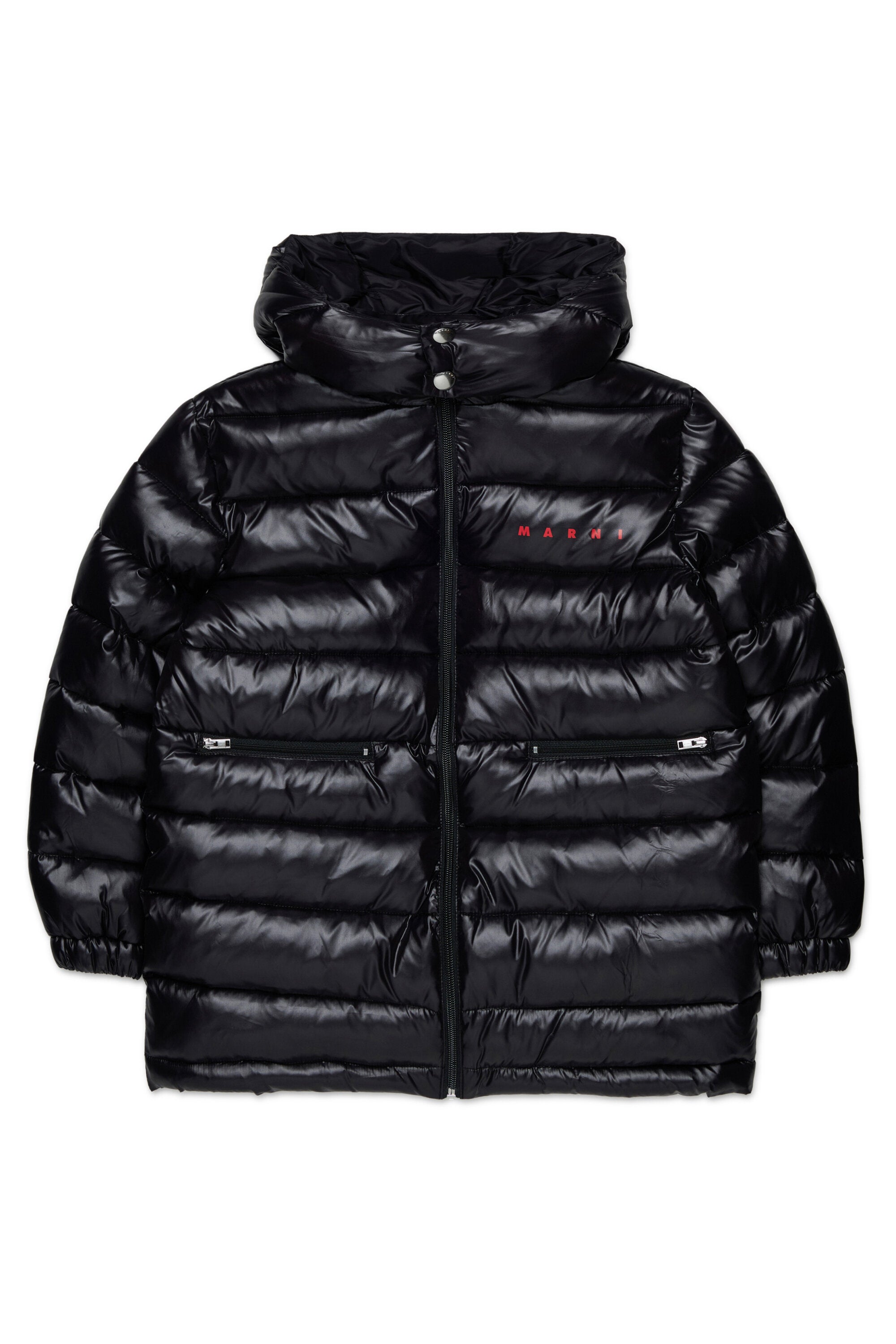 Gefütterte Jacke mit Logo