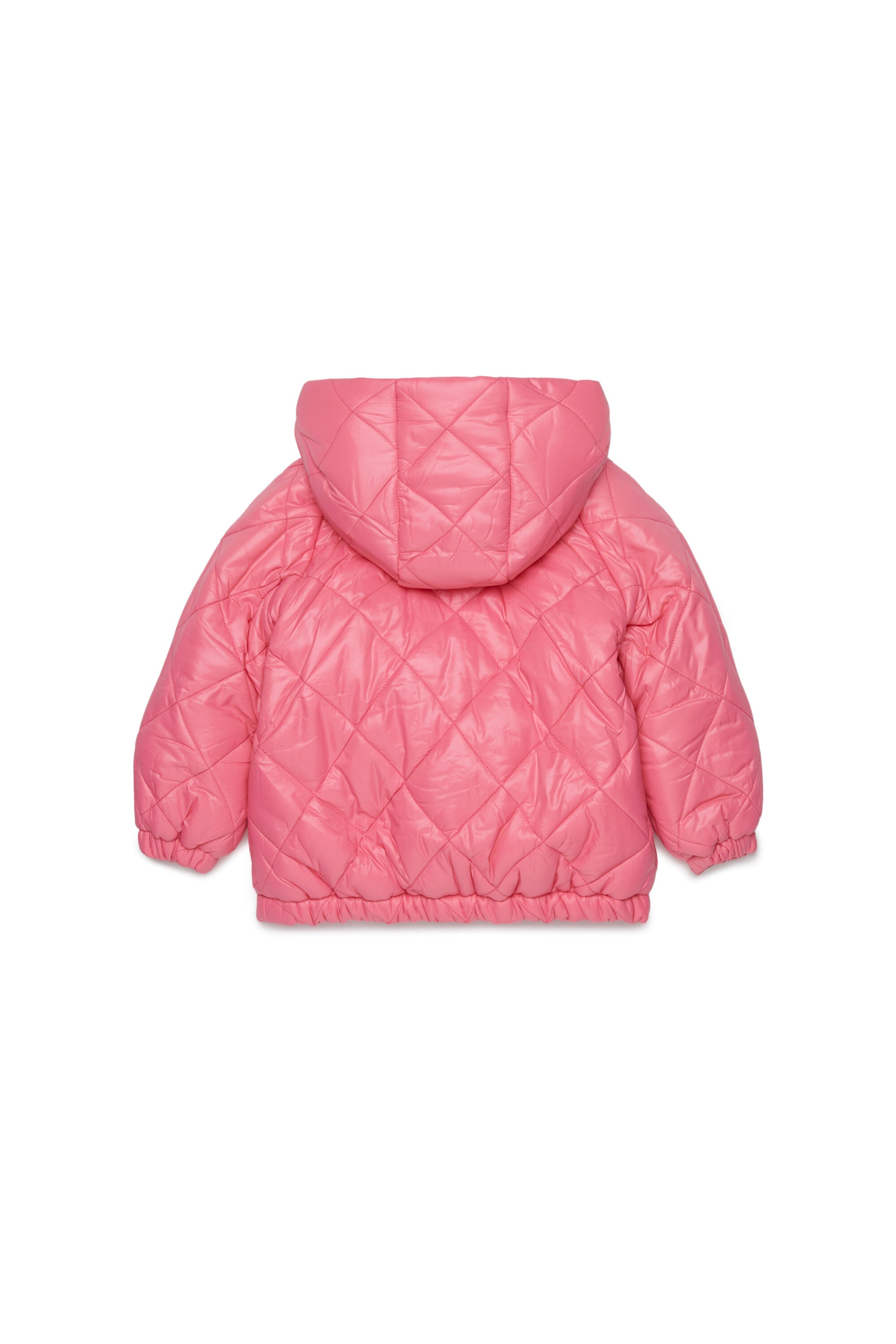 Gefütterte Jacke mit aufgedrucktem Logo