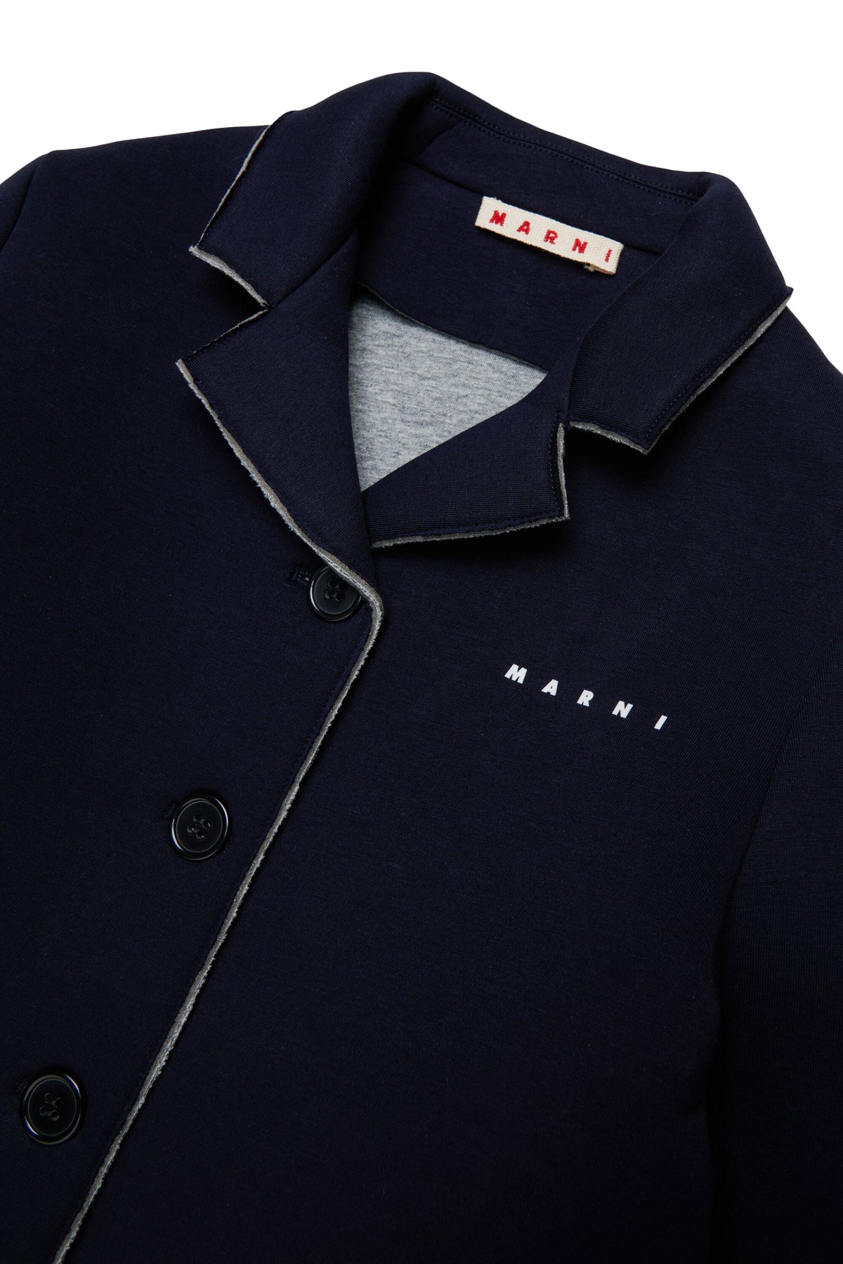 Giacca blazer con logo