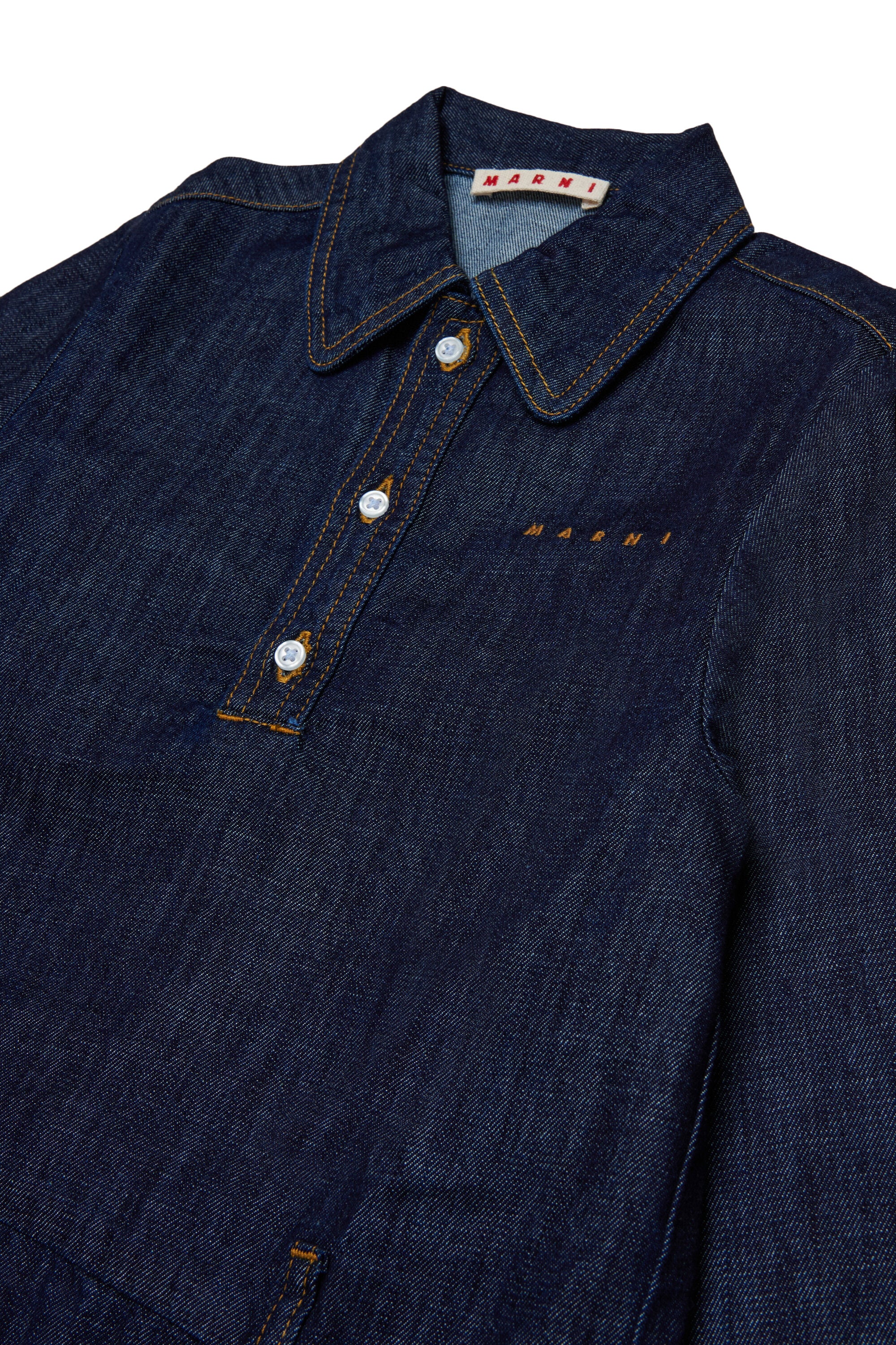 Polo dress with logo