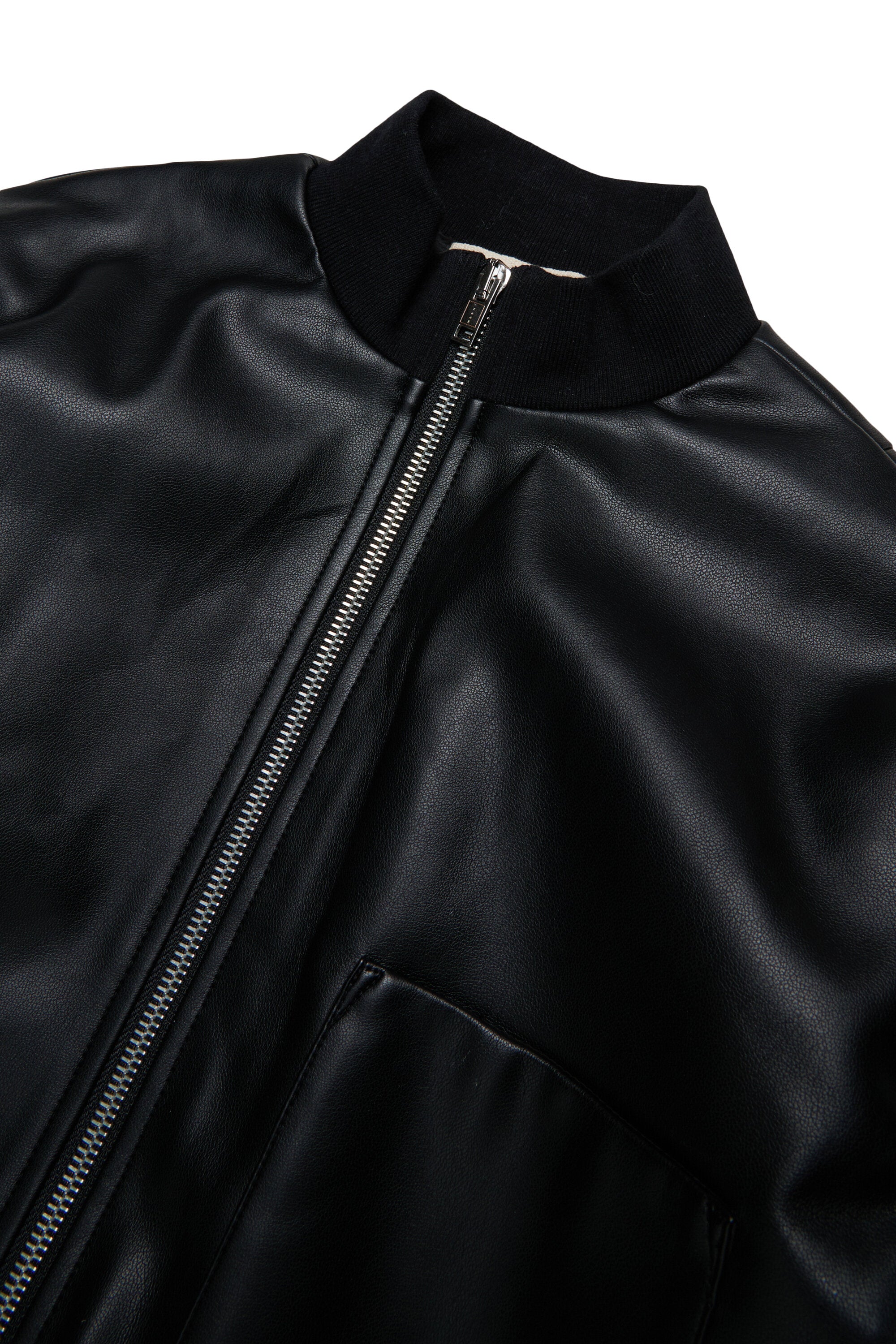 Bomber jacket with printed logo