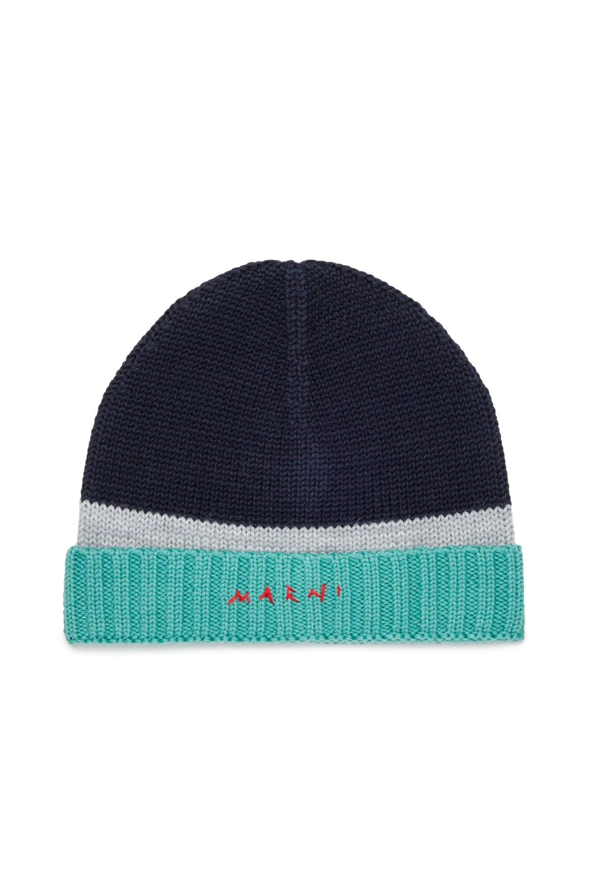 Bonnet à revers avec logo sur le devant
