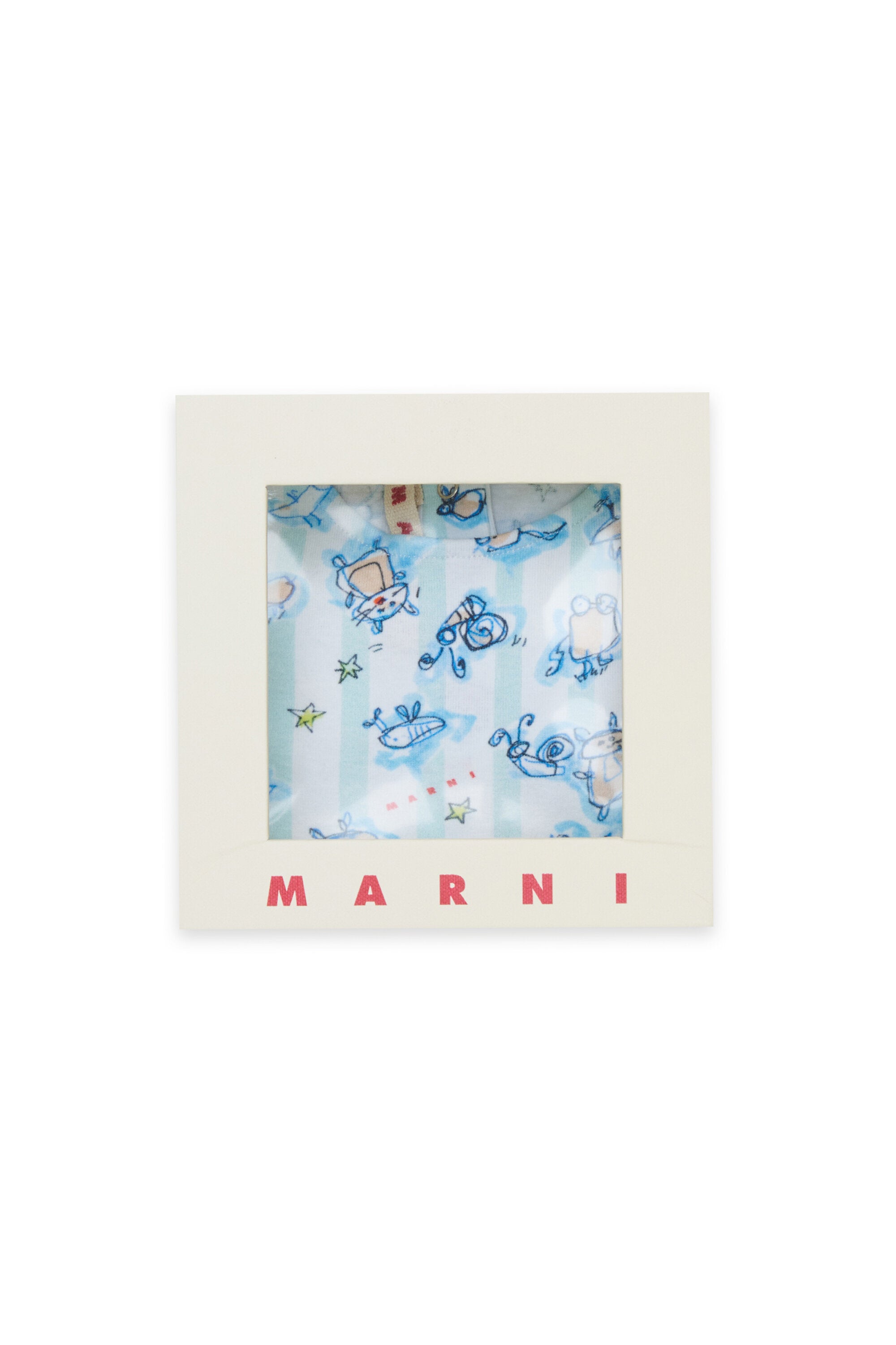 Set para bebé con estampado allover