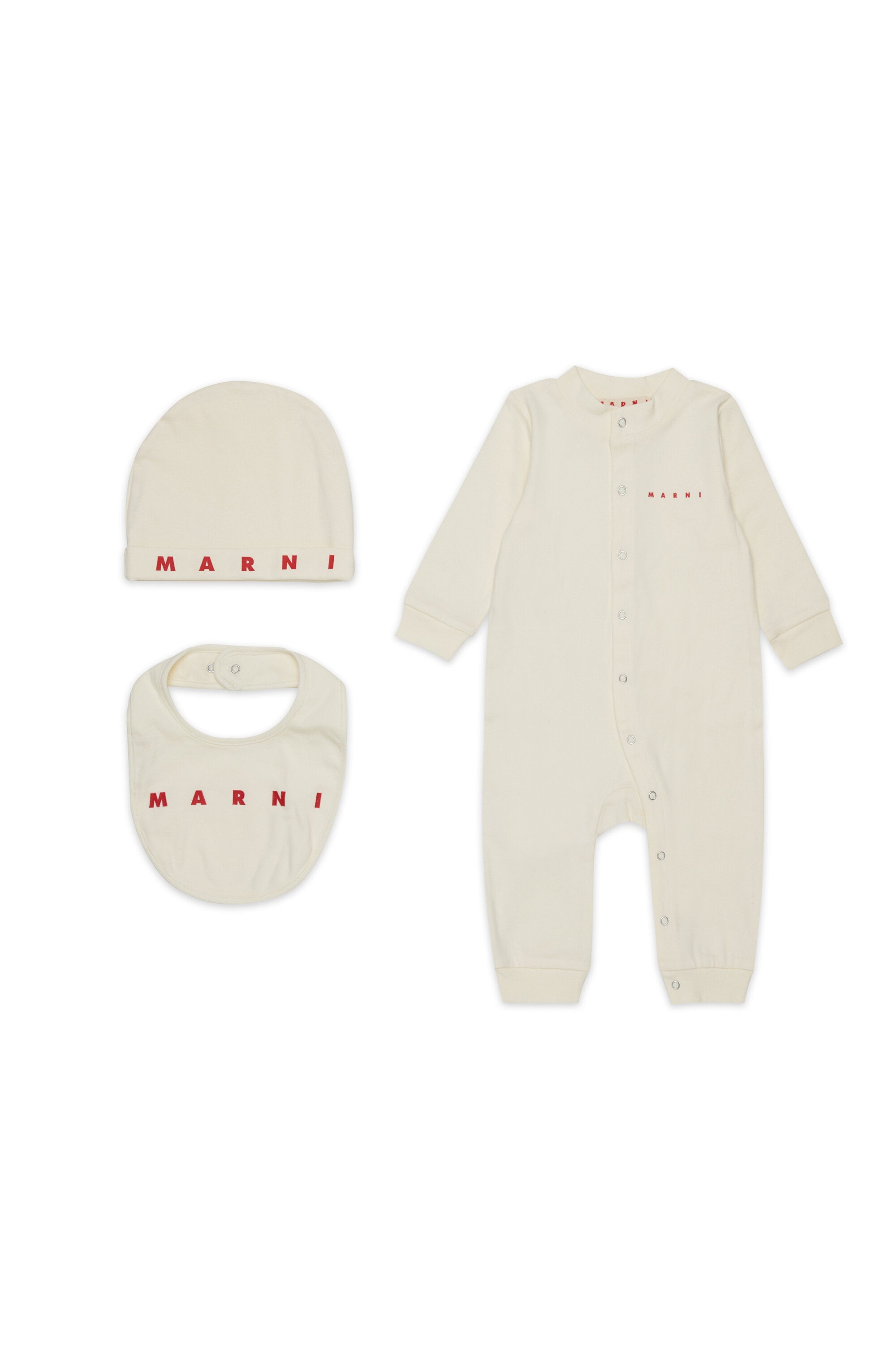 Baby-Set aus Baumwolle mit Logo