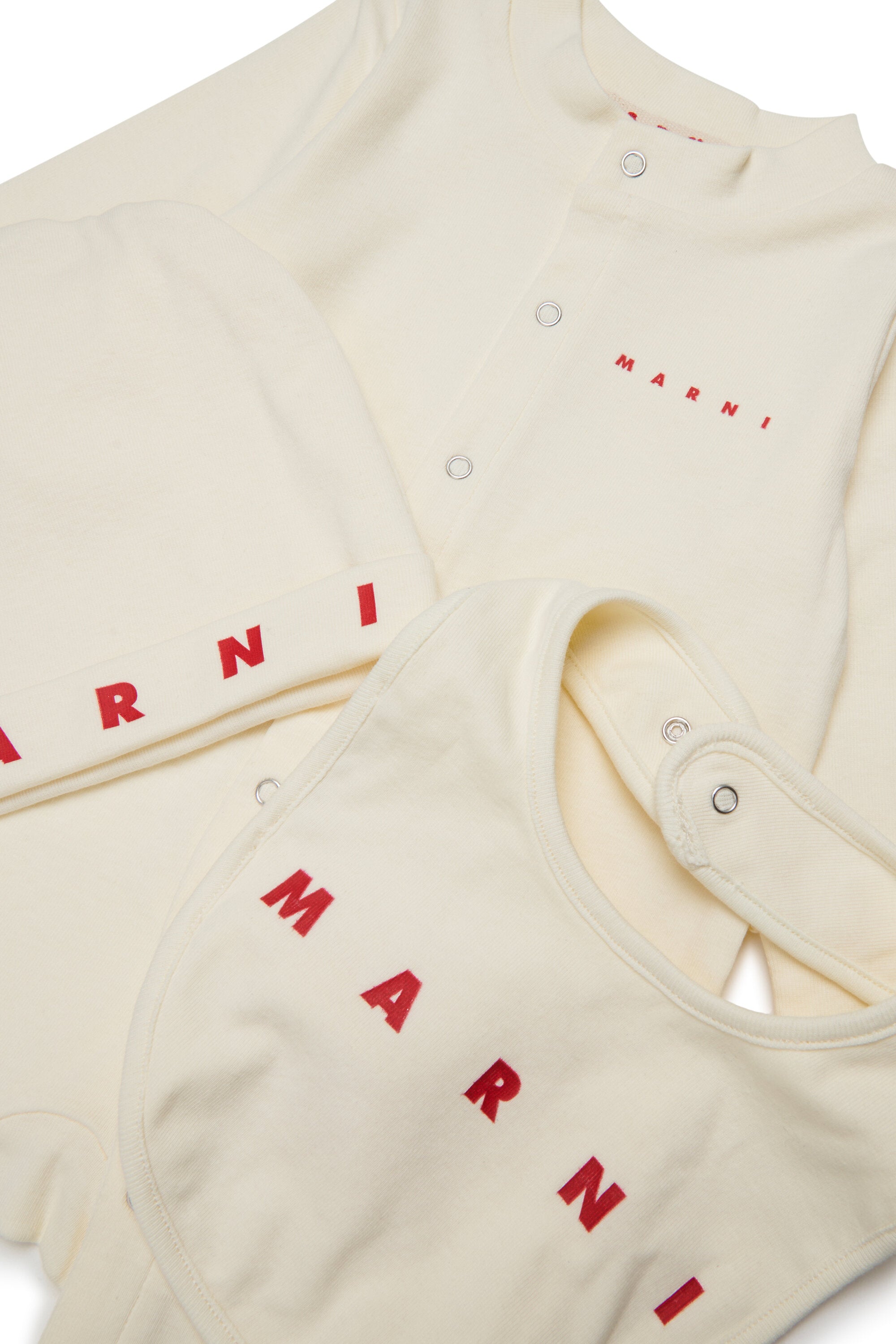 Baby-Set aus Baumwolle mit Logo