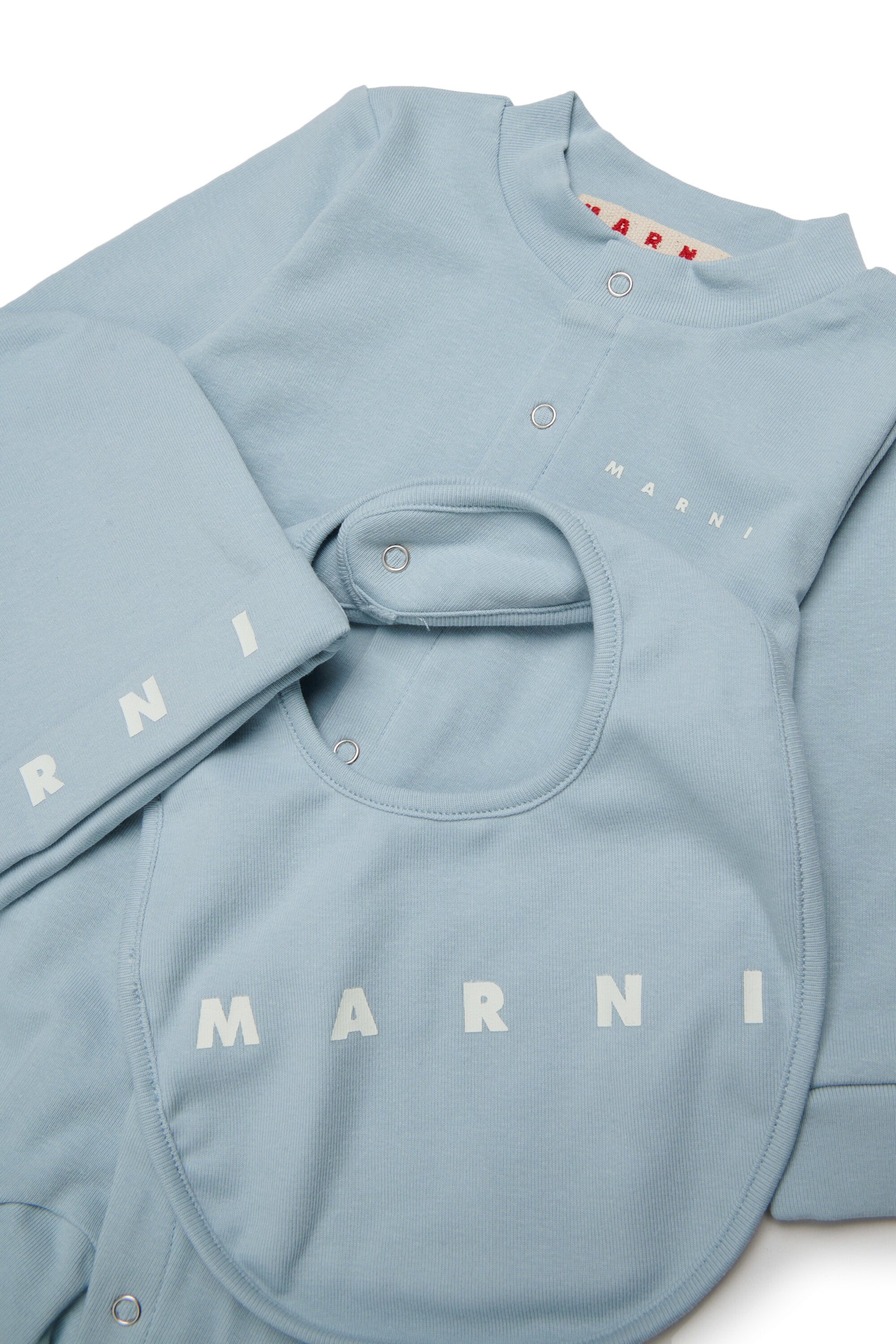 Ensemble pour nouveau-né en coton avec logo